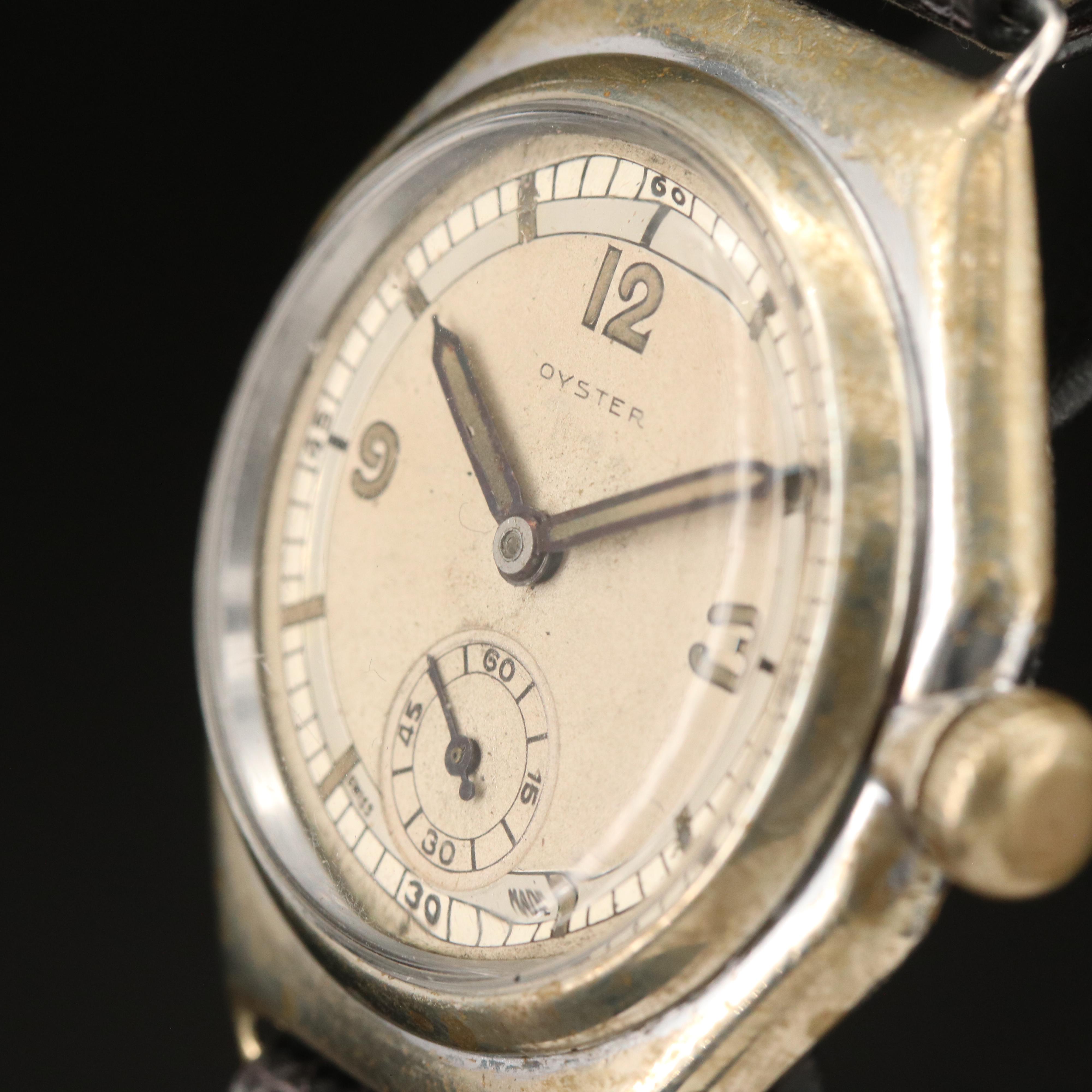 Rolex Early Oyster Octagonal Watch