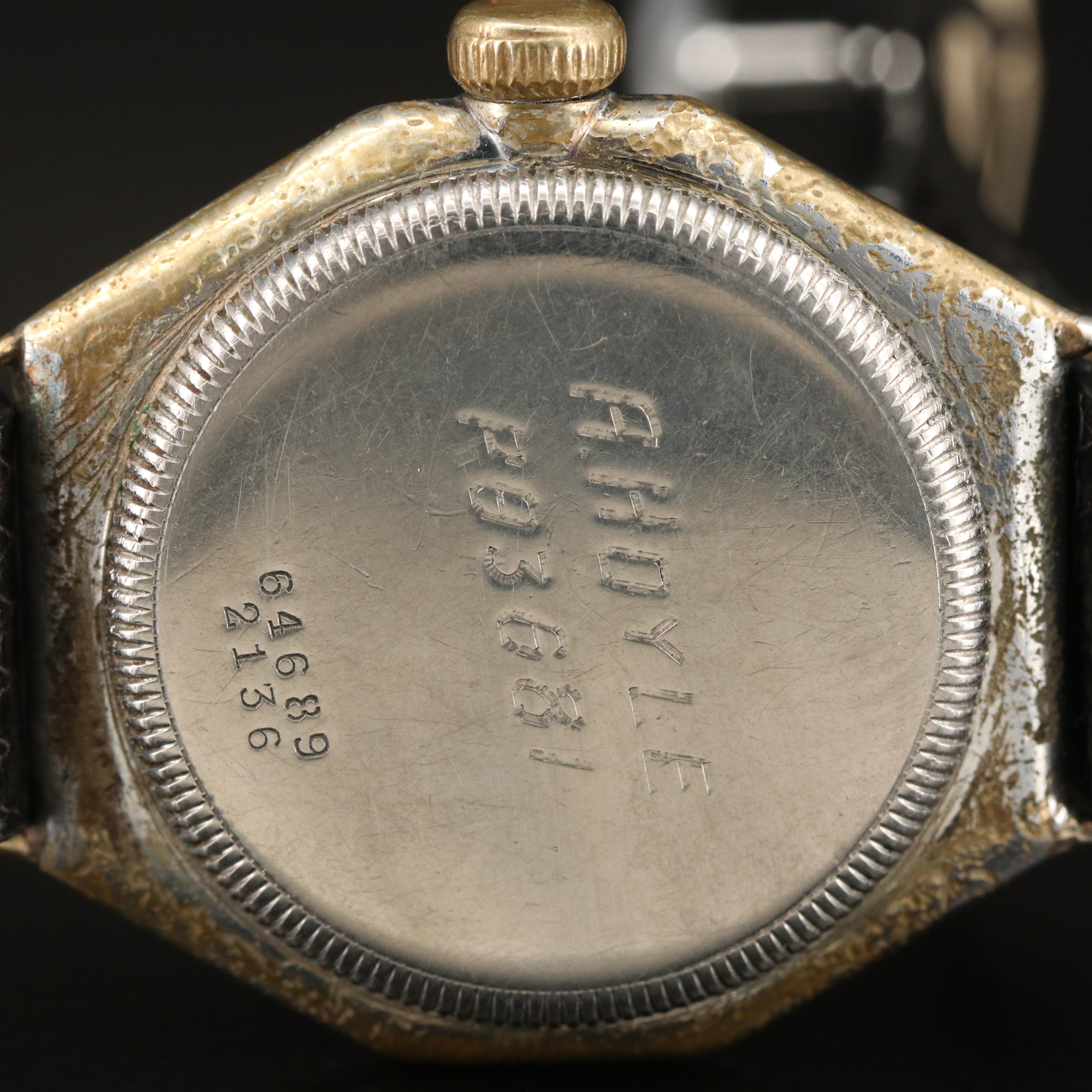 Rolex Early Oyster Octagonal Watch