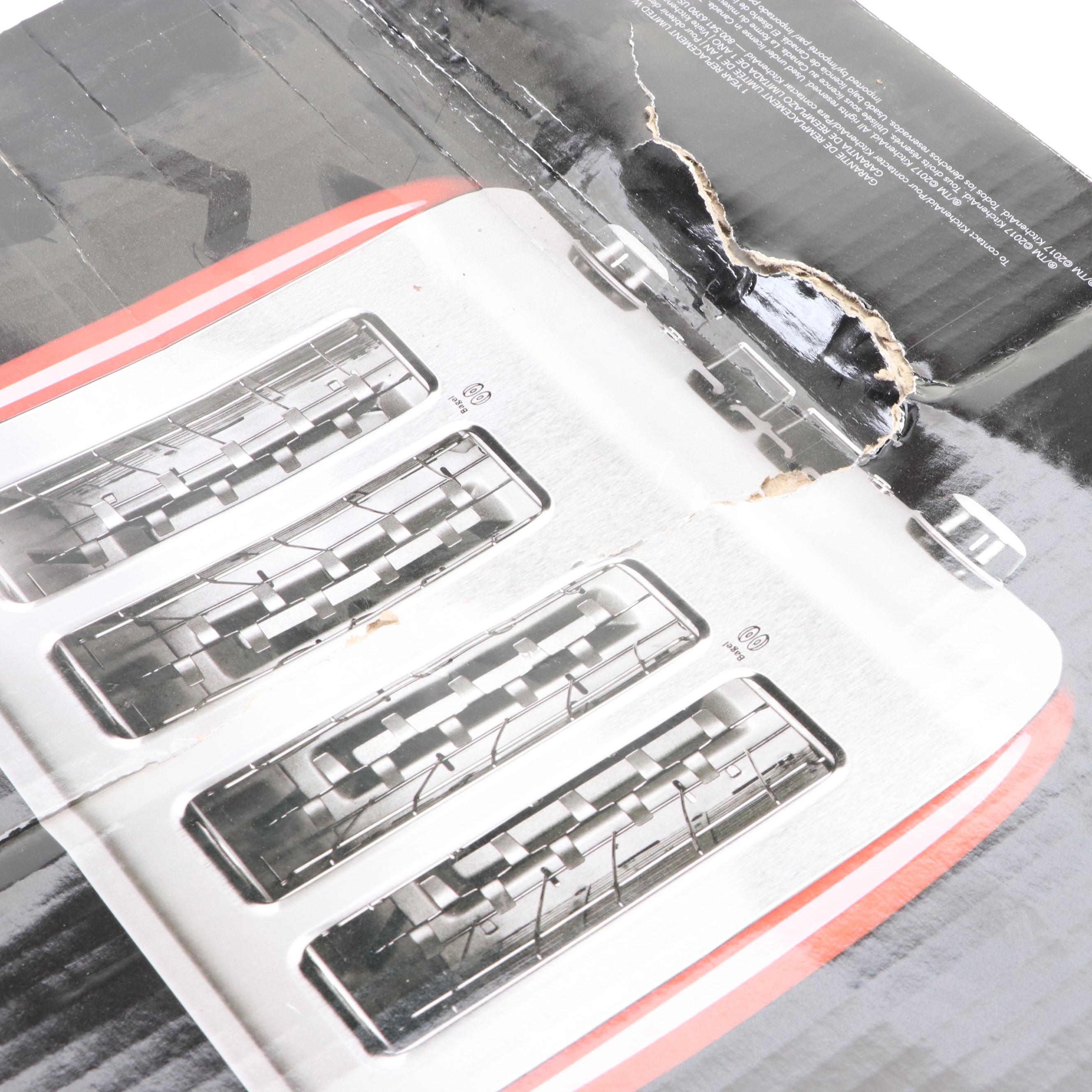 KitchenAid Four Slice Toaster in Empire Red