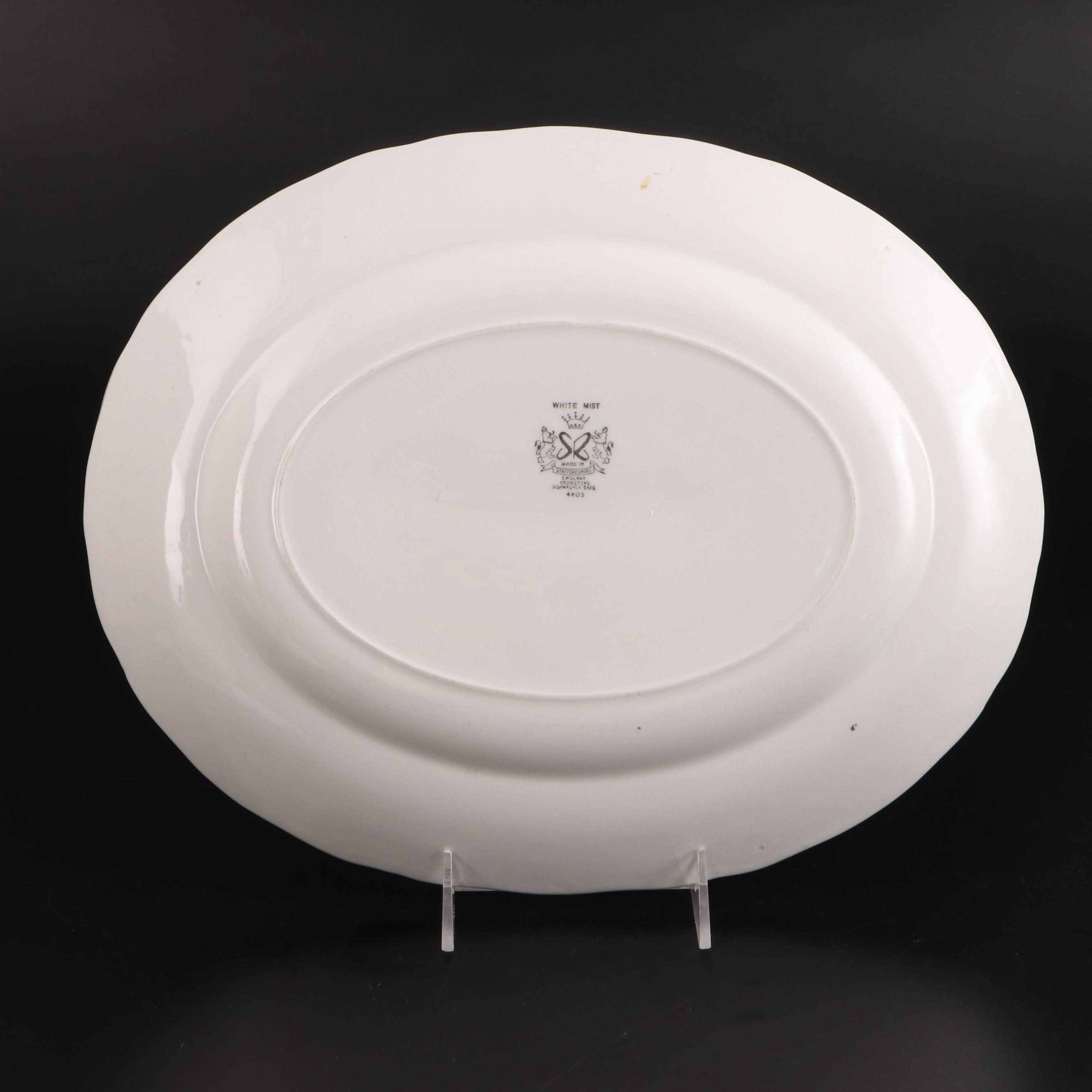 J & G Meakin "Classic White"  and Other English Ironstone Tableware
