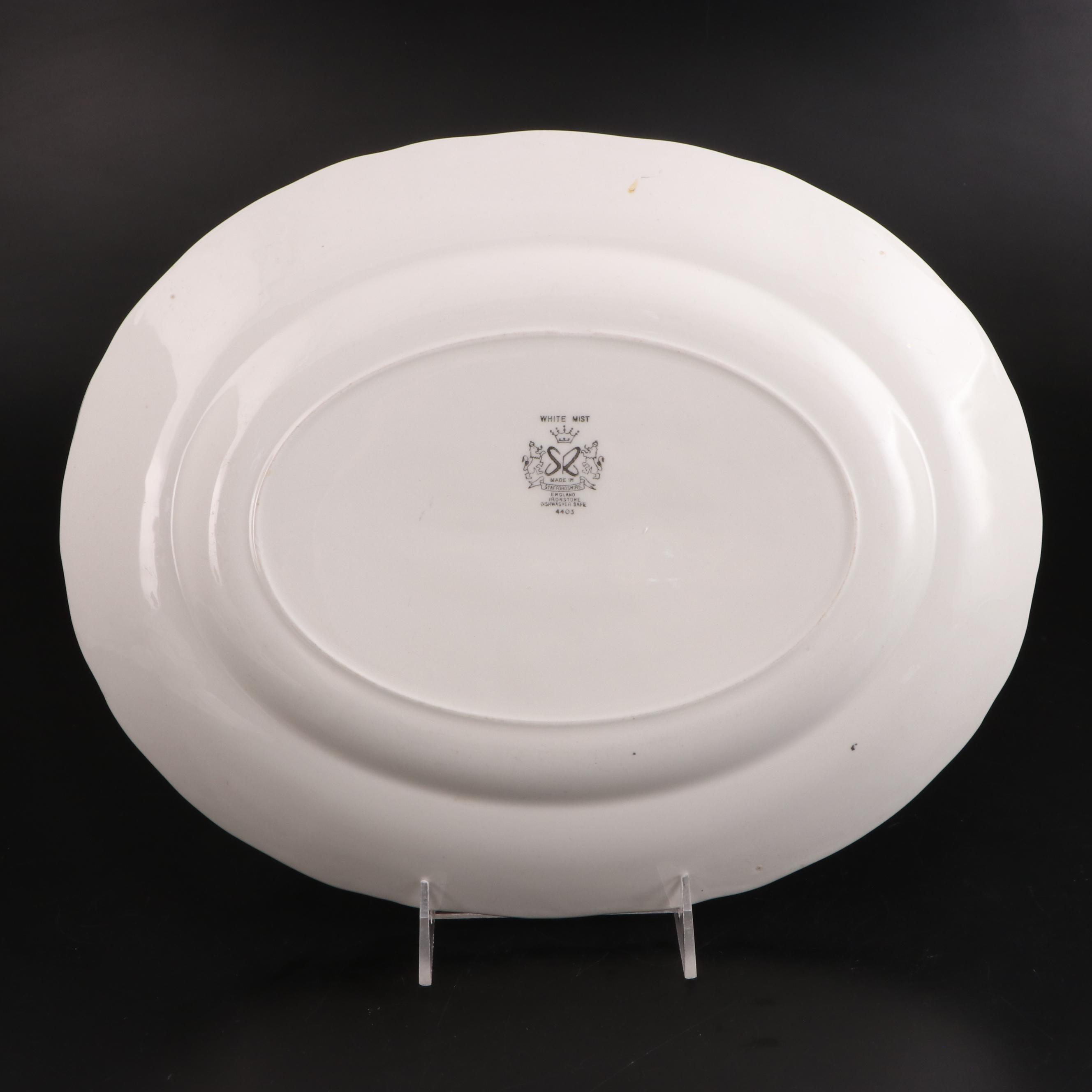 J & G Meakin "Classic White"  and Other English Ironstone Tableware