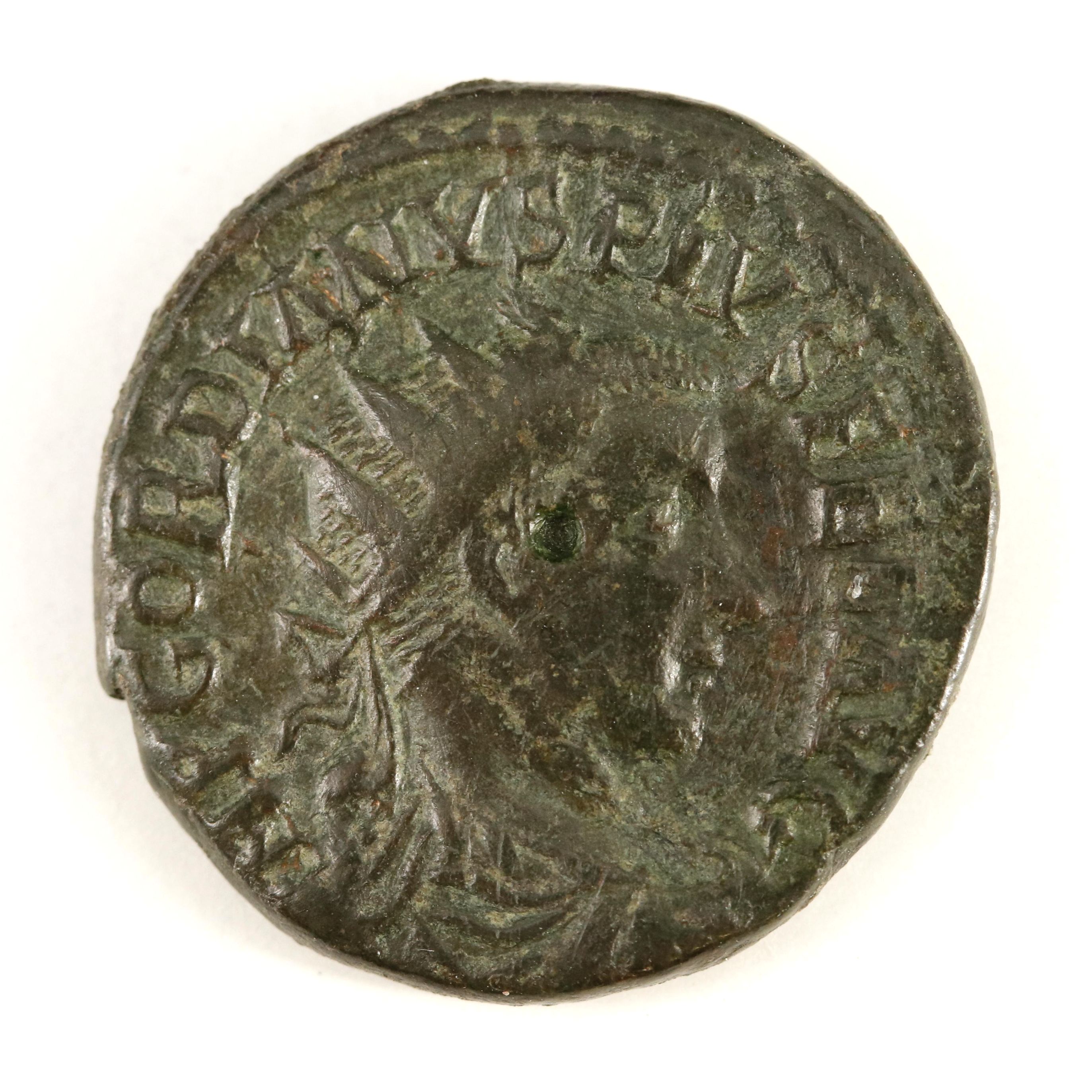 Ancient Moesia Superior AE23 Coin of Gordian III, ca. 242 AD