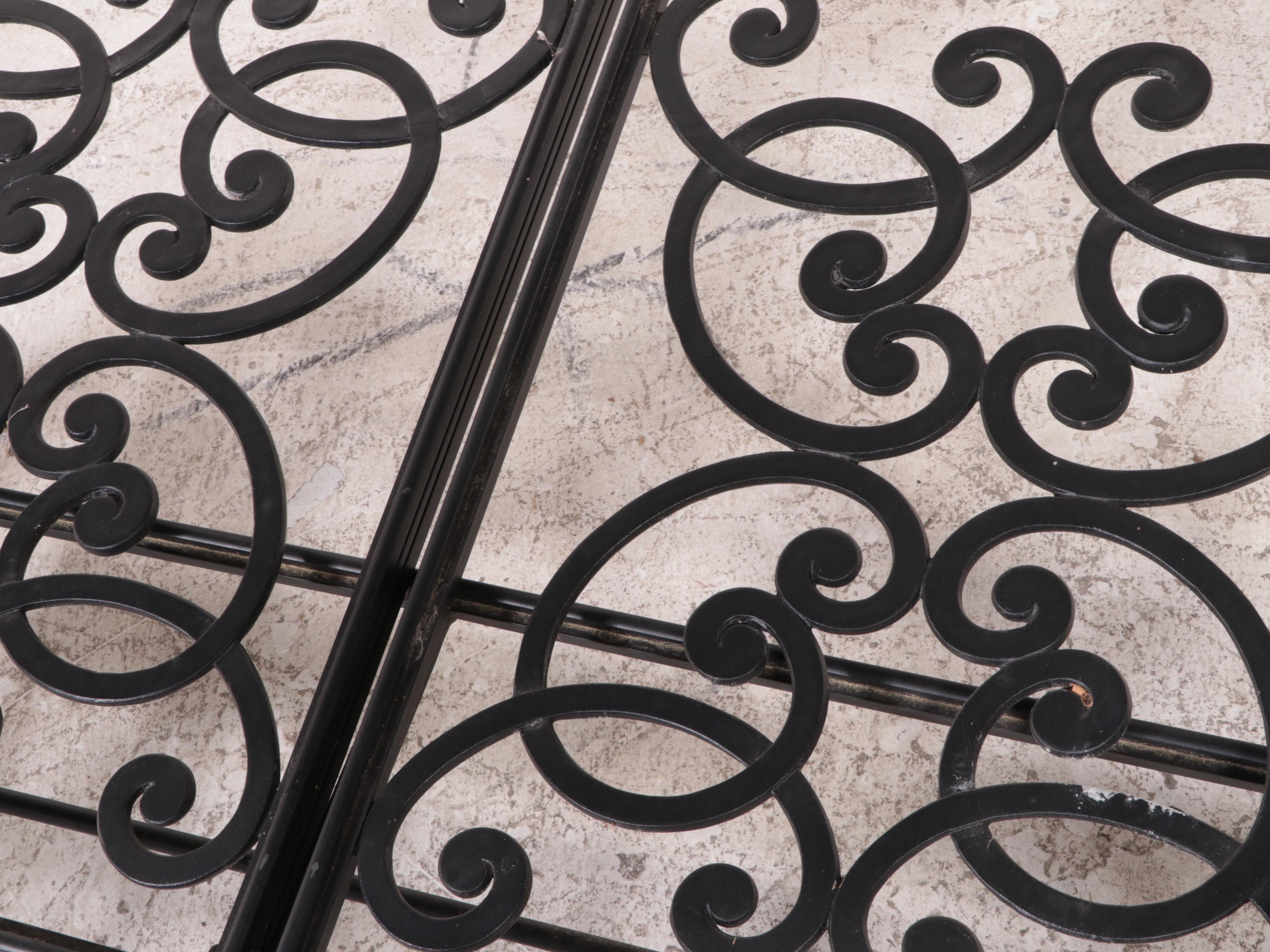 Ballard Designs "Amalfi" Double Chaise Patio Lounger with Cushions