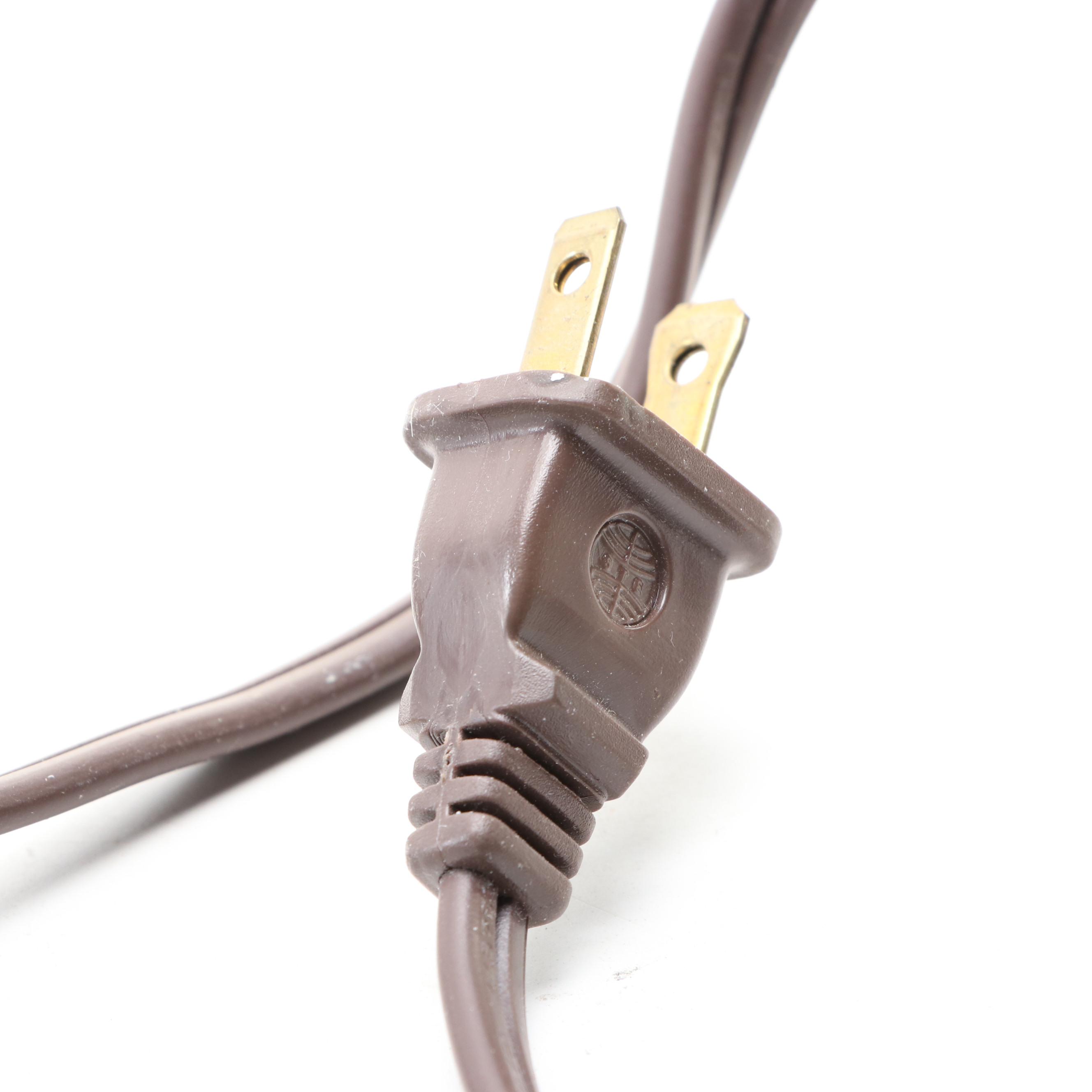 Gothic Revival Style Cast Metal Lamp, Late 20th C