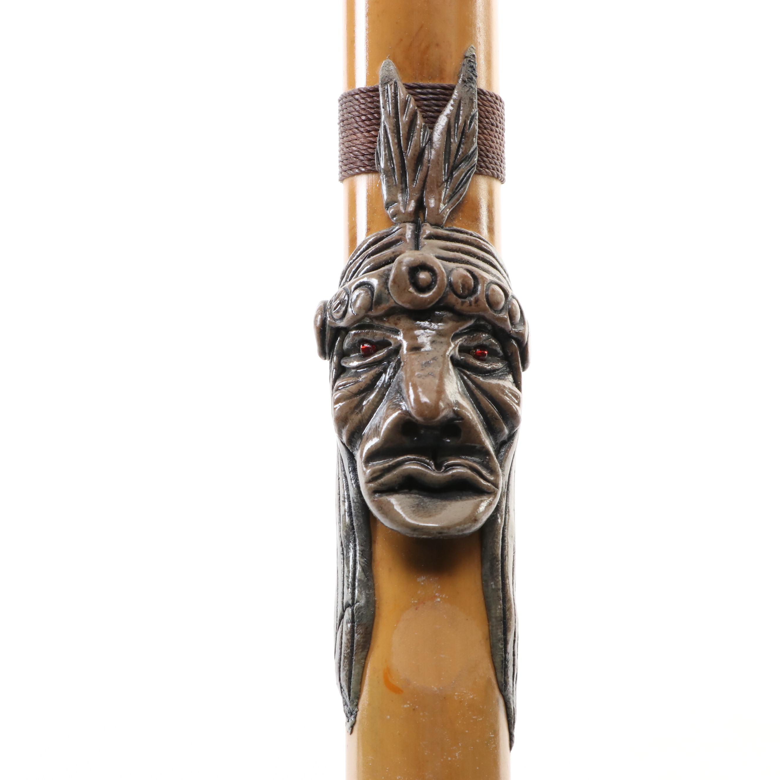 Native American Style Ceramic Embellished Woodwind Instruments