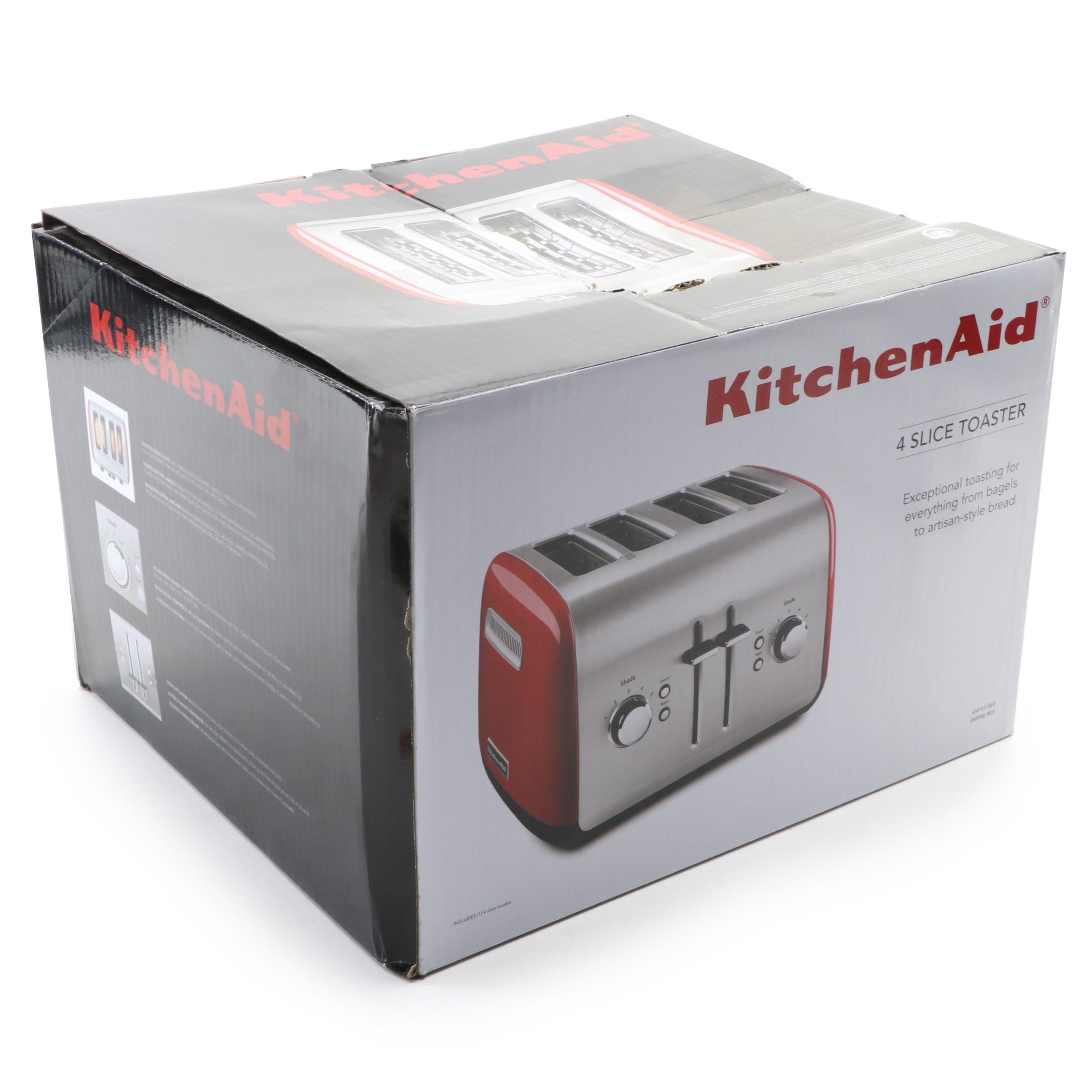 KitchenAid Four Slice Toaster in Empire Red