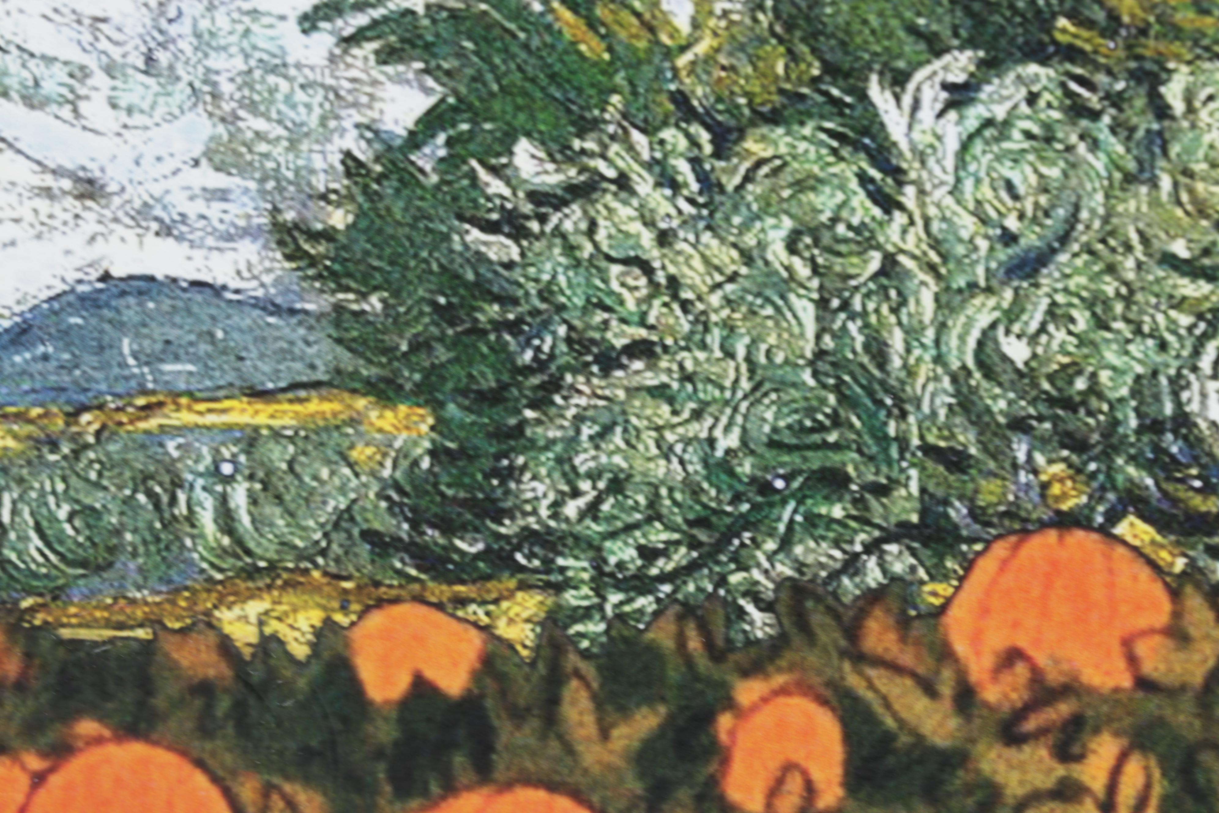 Death NYC Pop Art Graphic Print Homage to Van Gogh and Peanuts, 2022