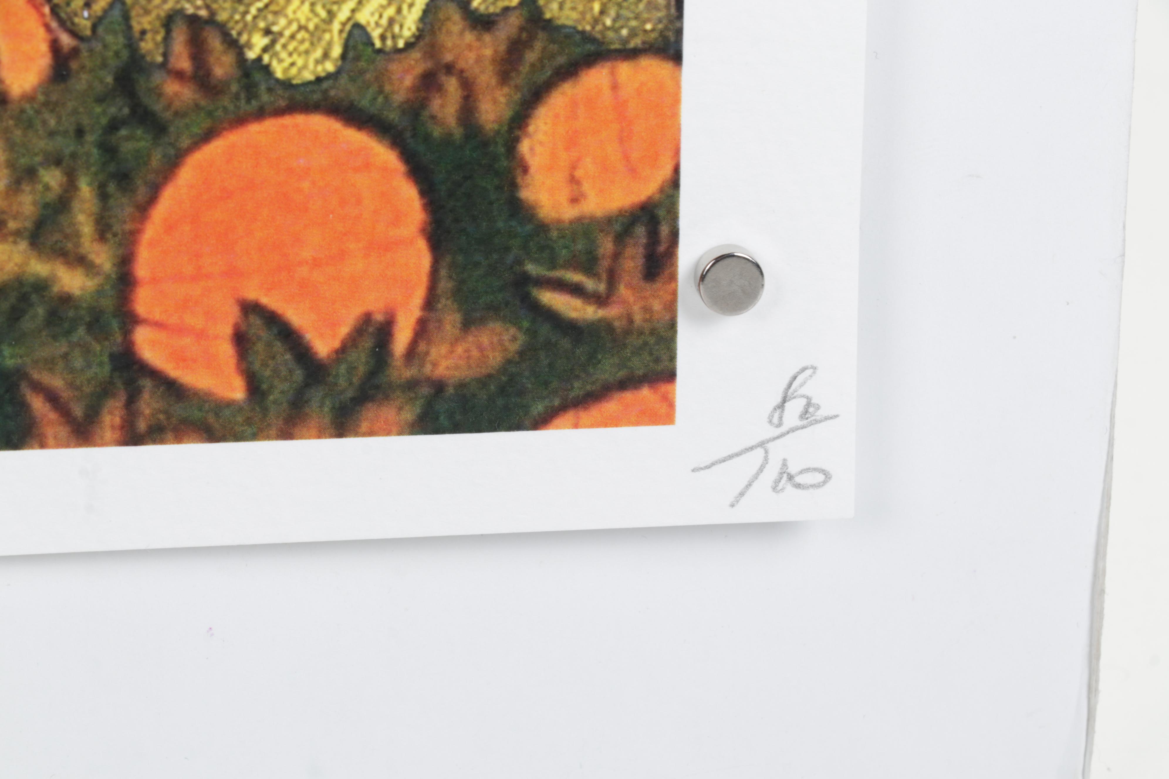 Death NYC Pop Art Graphic Print Homage to Van Gogh and Peanuts, 2022