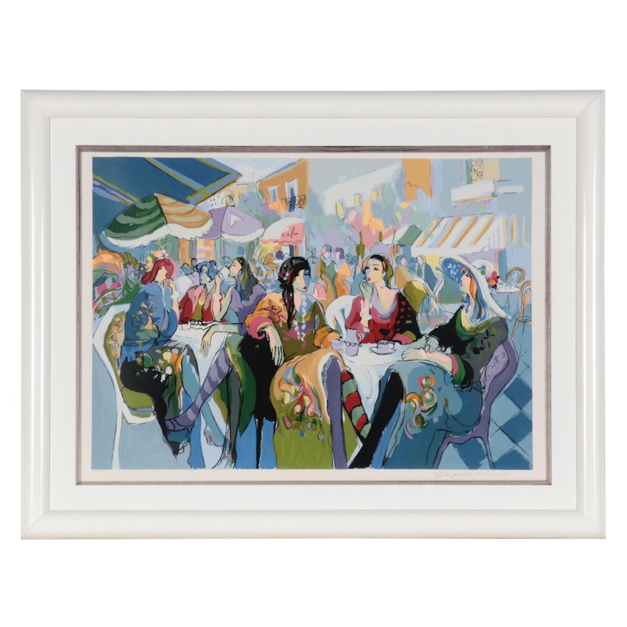 Isaac Maimon Serigraph "Once in a While," Late 20th Century