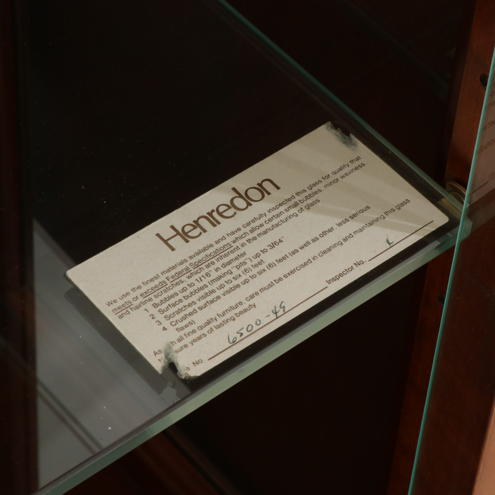 Henredon "Scene 4" Parquetry Illuminated Display Cabinets