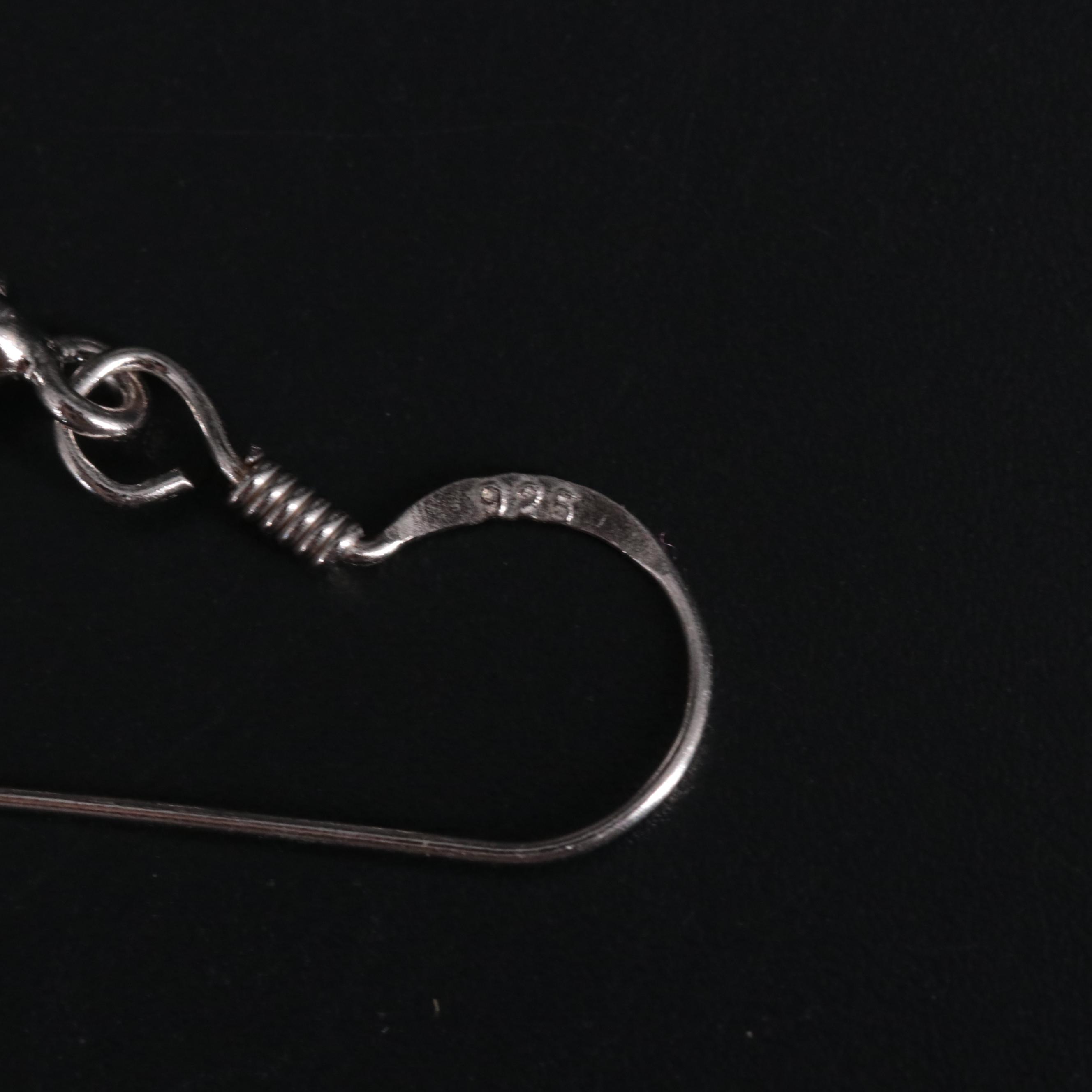 Sterling Silver Gemstone Earrings