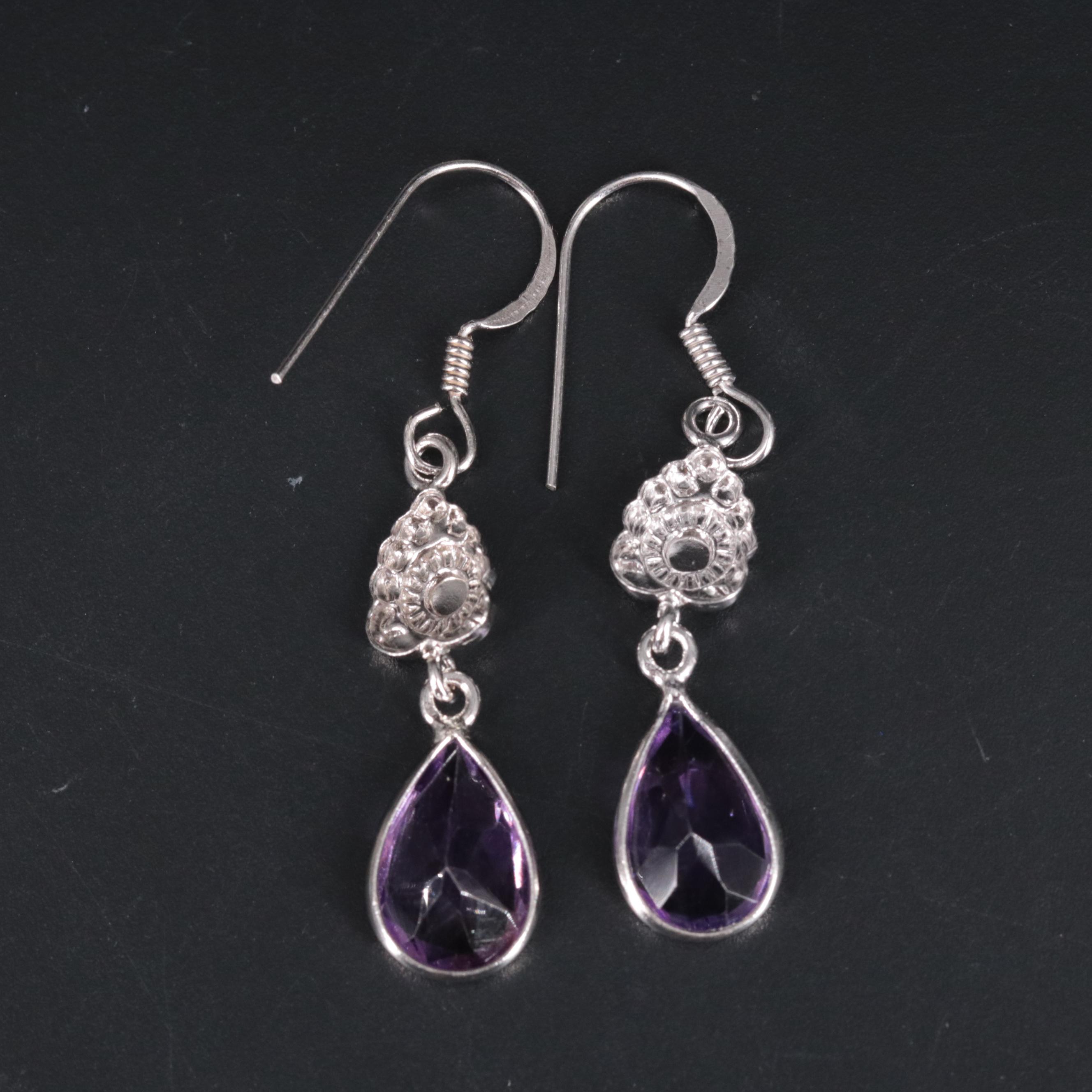 Sterling Silver Gemstone Earrings