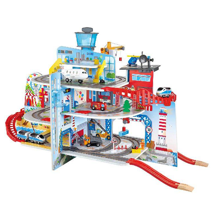 Hape for Sam's Club Mega City Railway Set