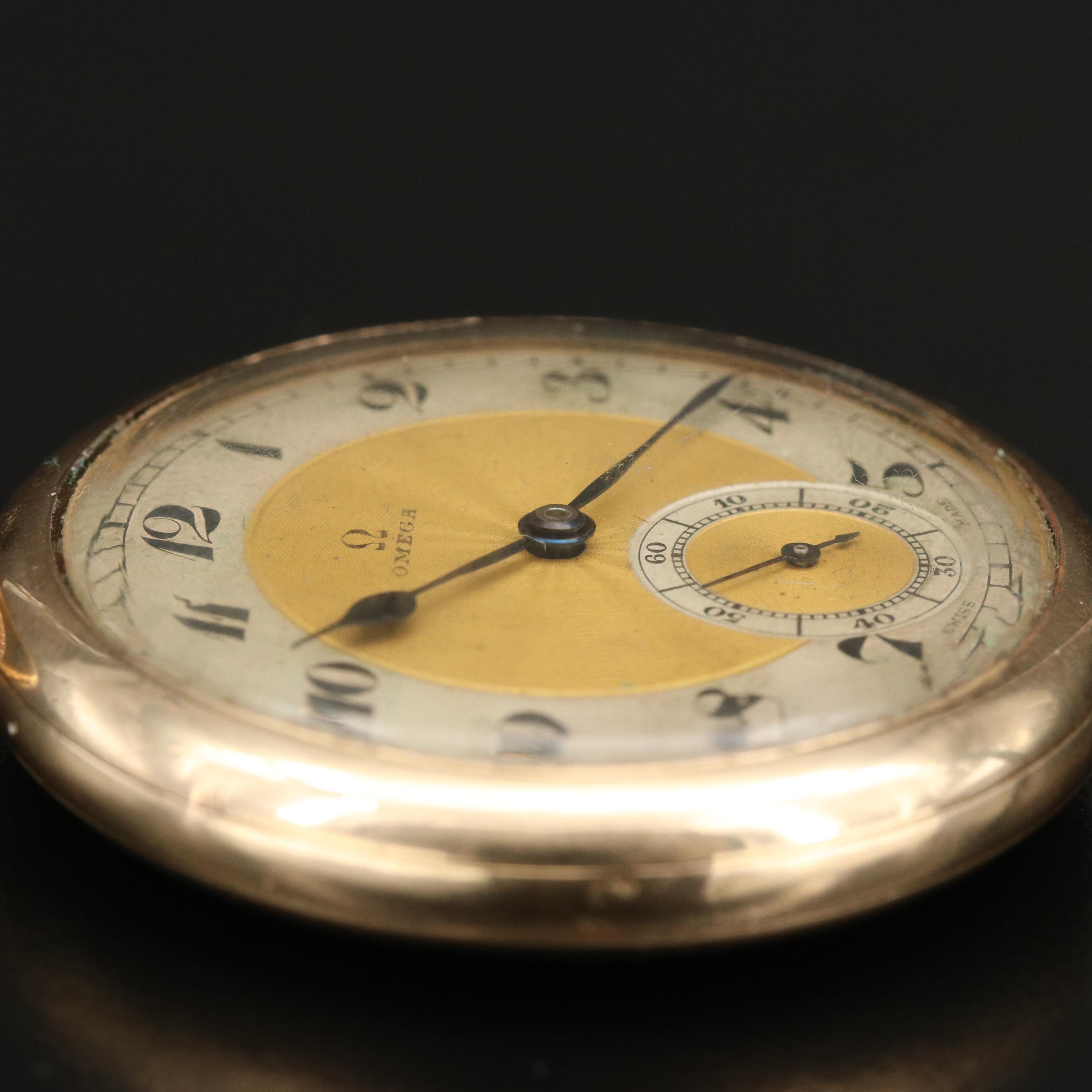 1915 Omega 15 Jewel Pocket Watch