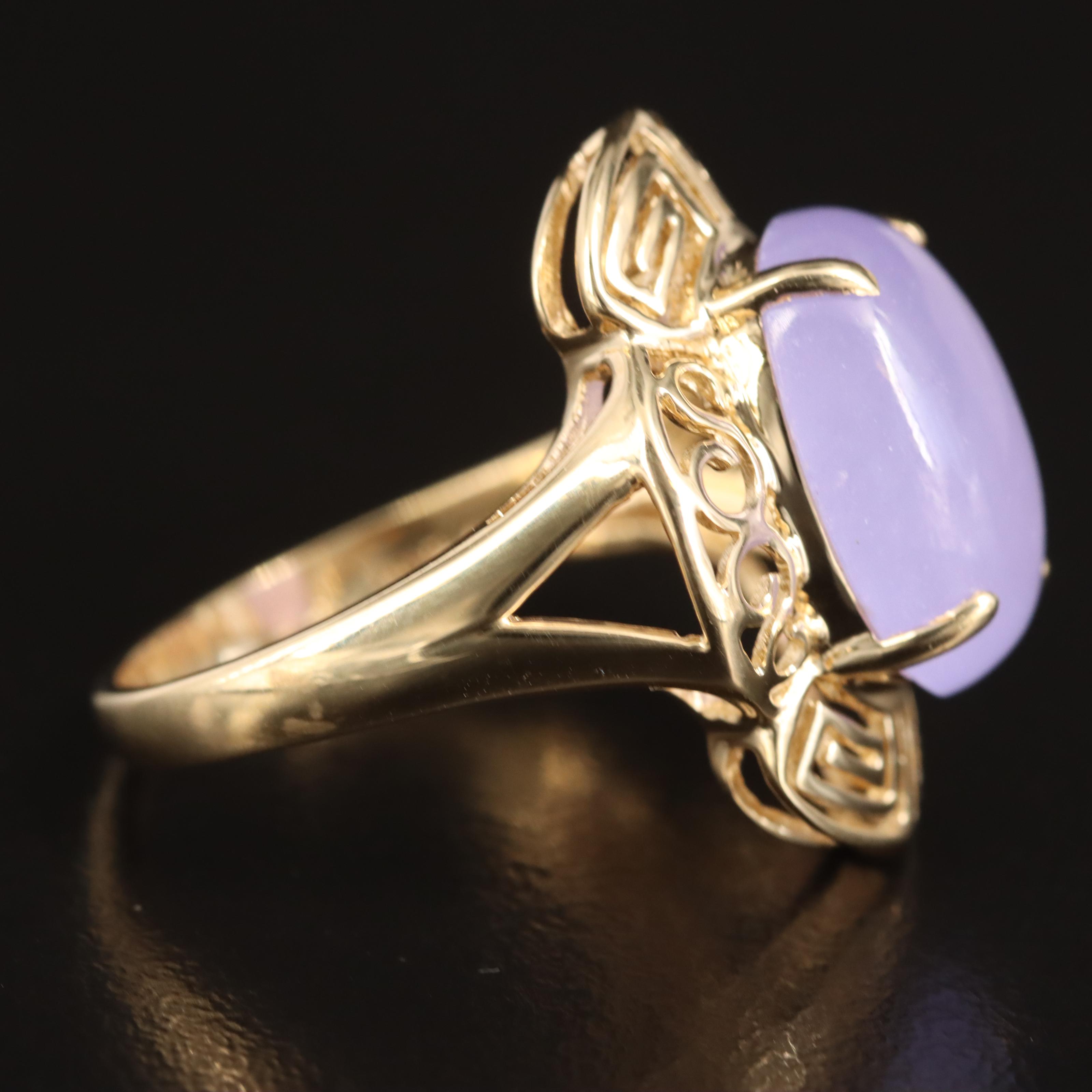 14K Jadeite Ring