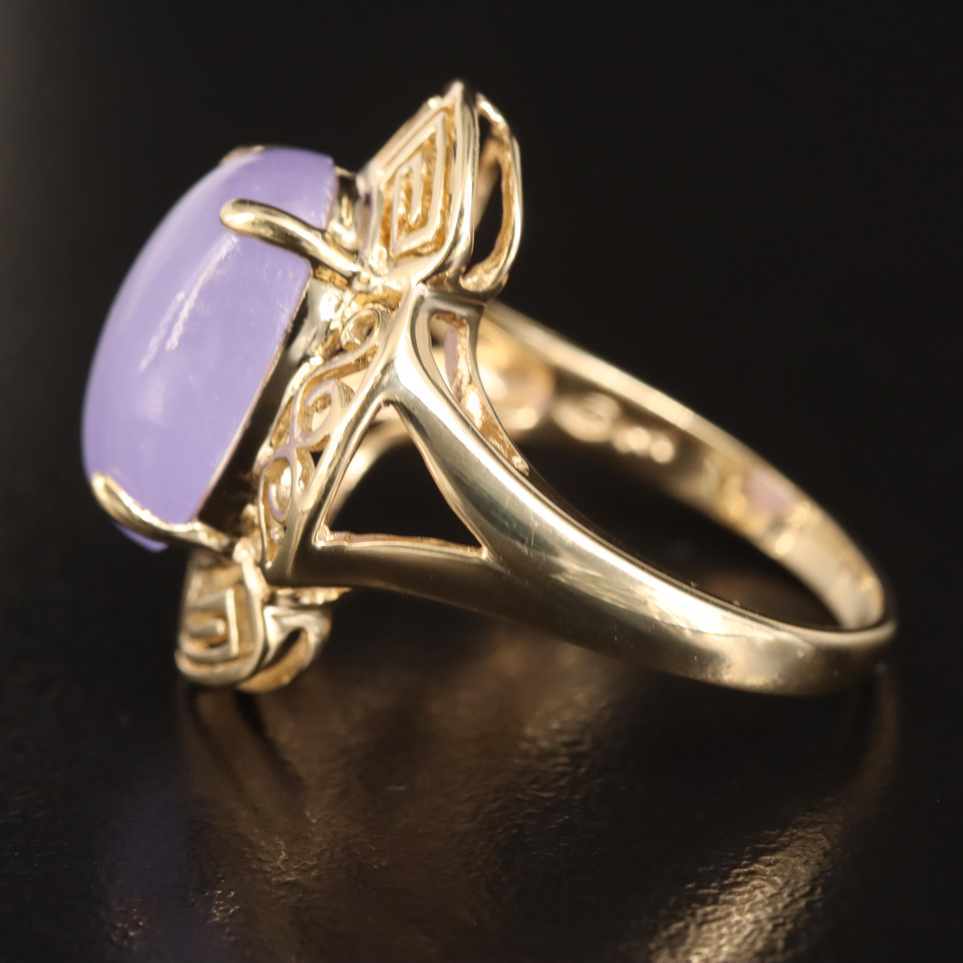 14K Jadeite Ring