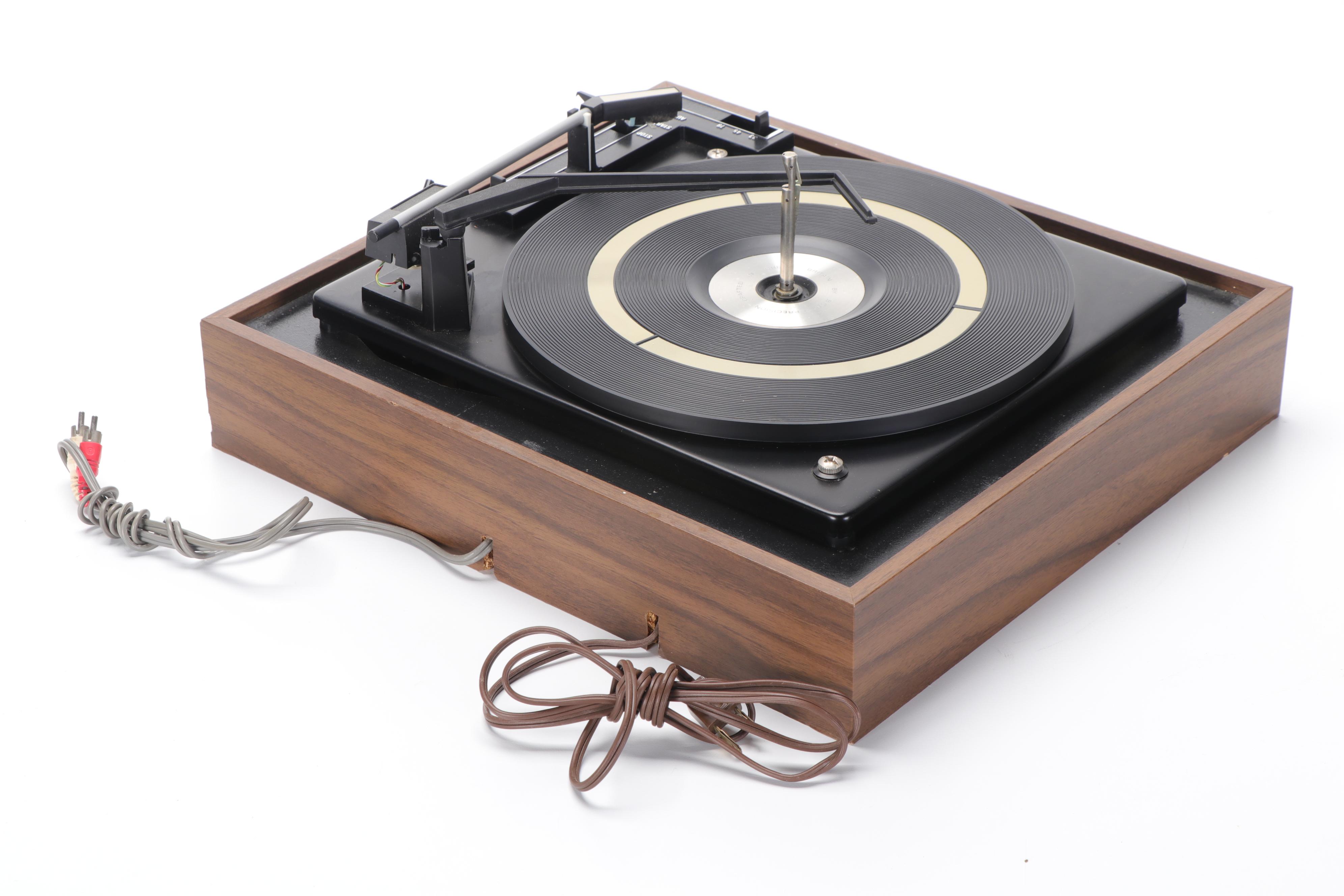 Westbury Stereo Receiver and Eight Track Player, DeJay Turntable and Tapes