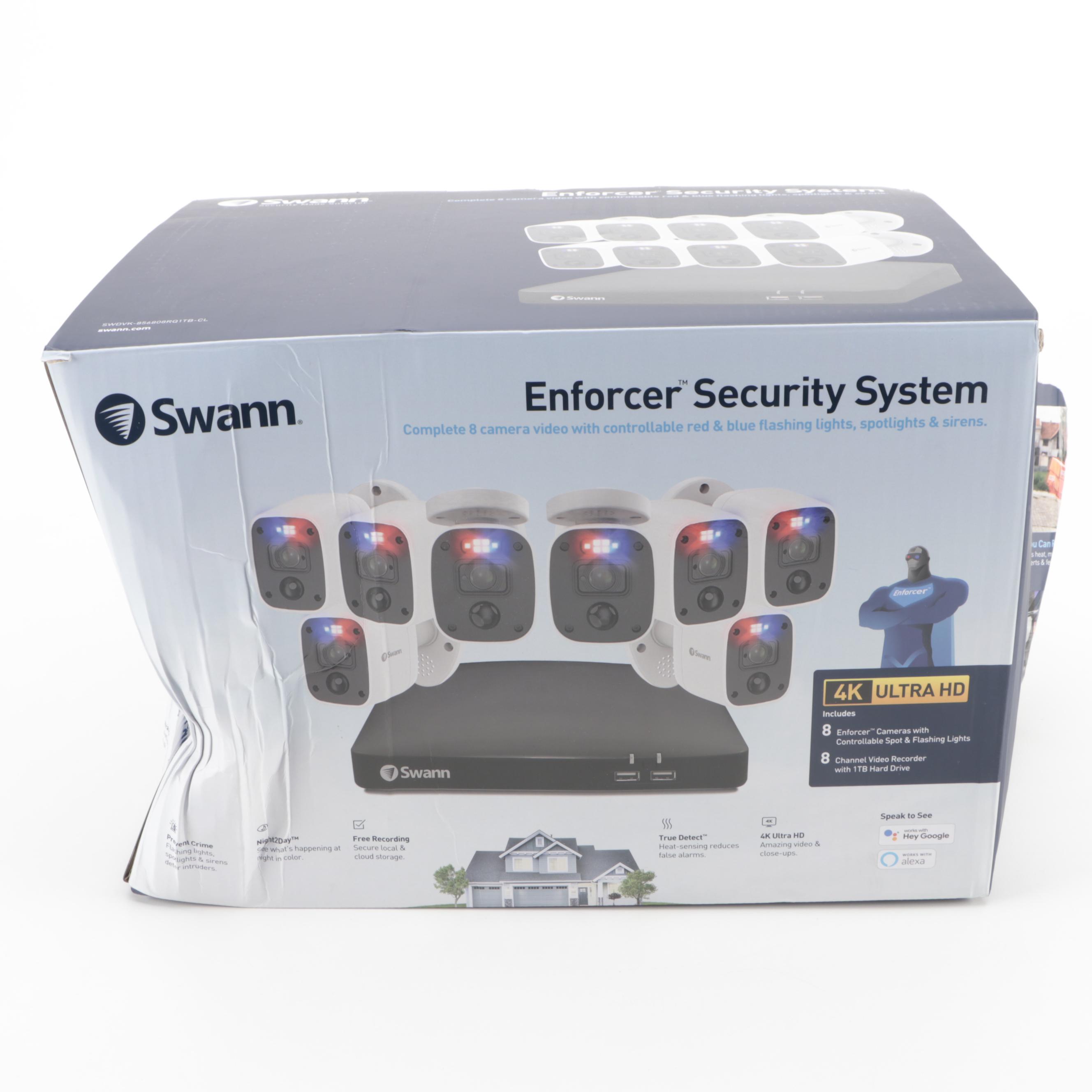 Swann 8 Channel 4K Ultra HD Enforcer Security System