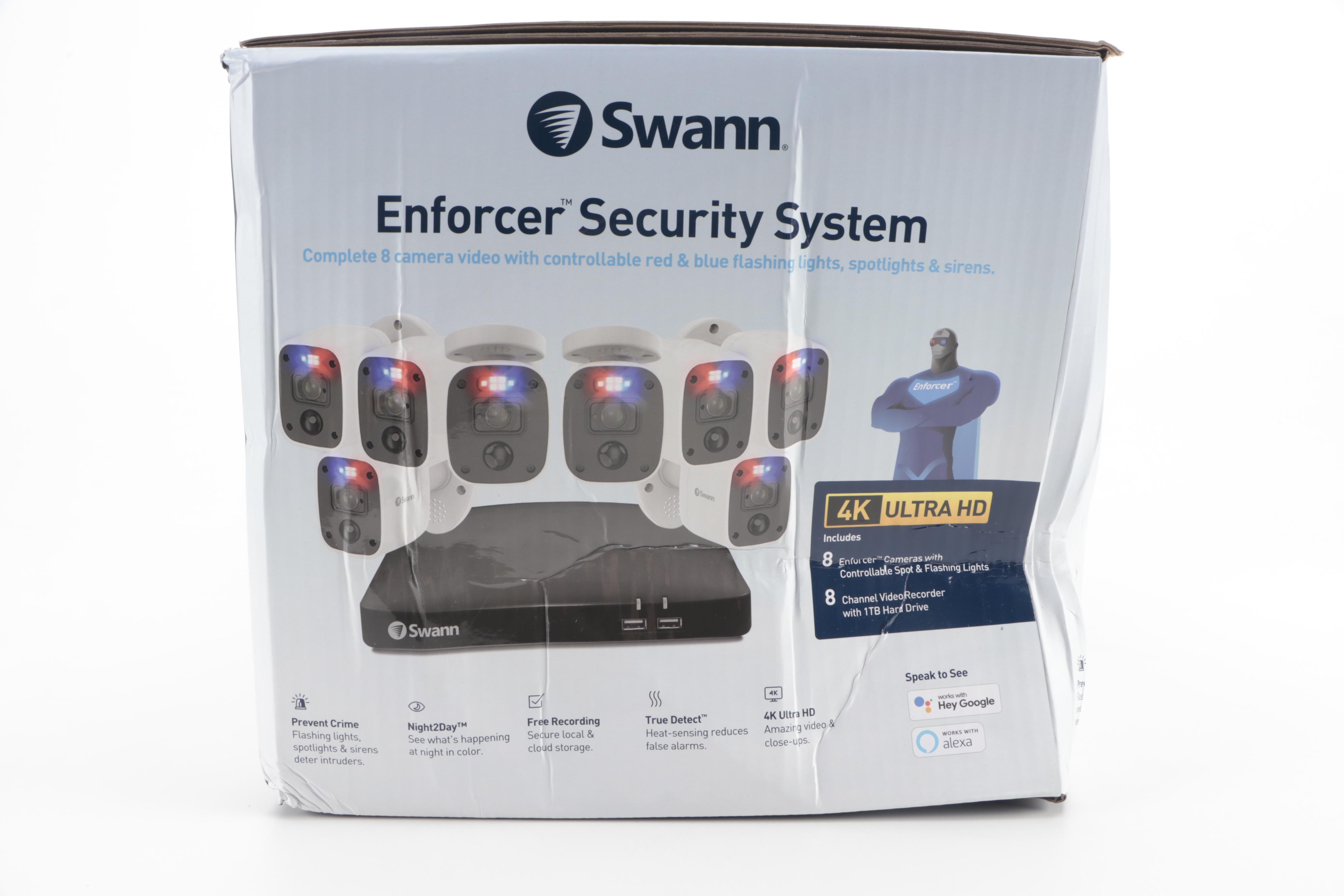 Swann 8 Channel 4K Ultra HD Enforcer Security System
