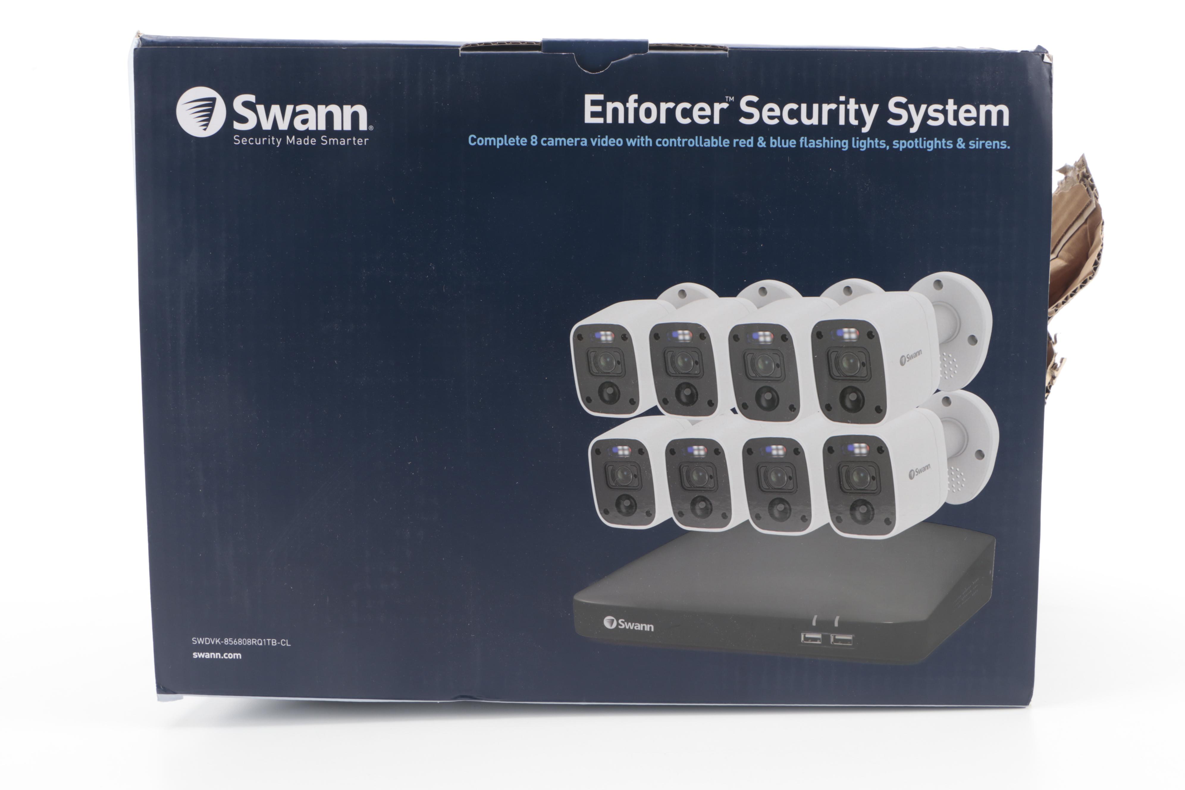 Swann 8 Channel 4K Ultra HD Enforcer Security System