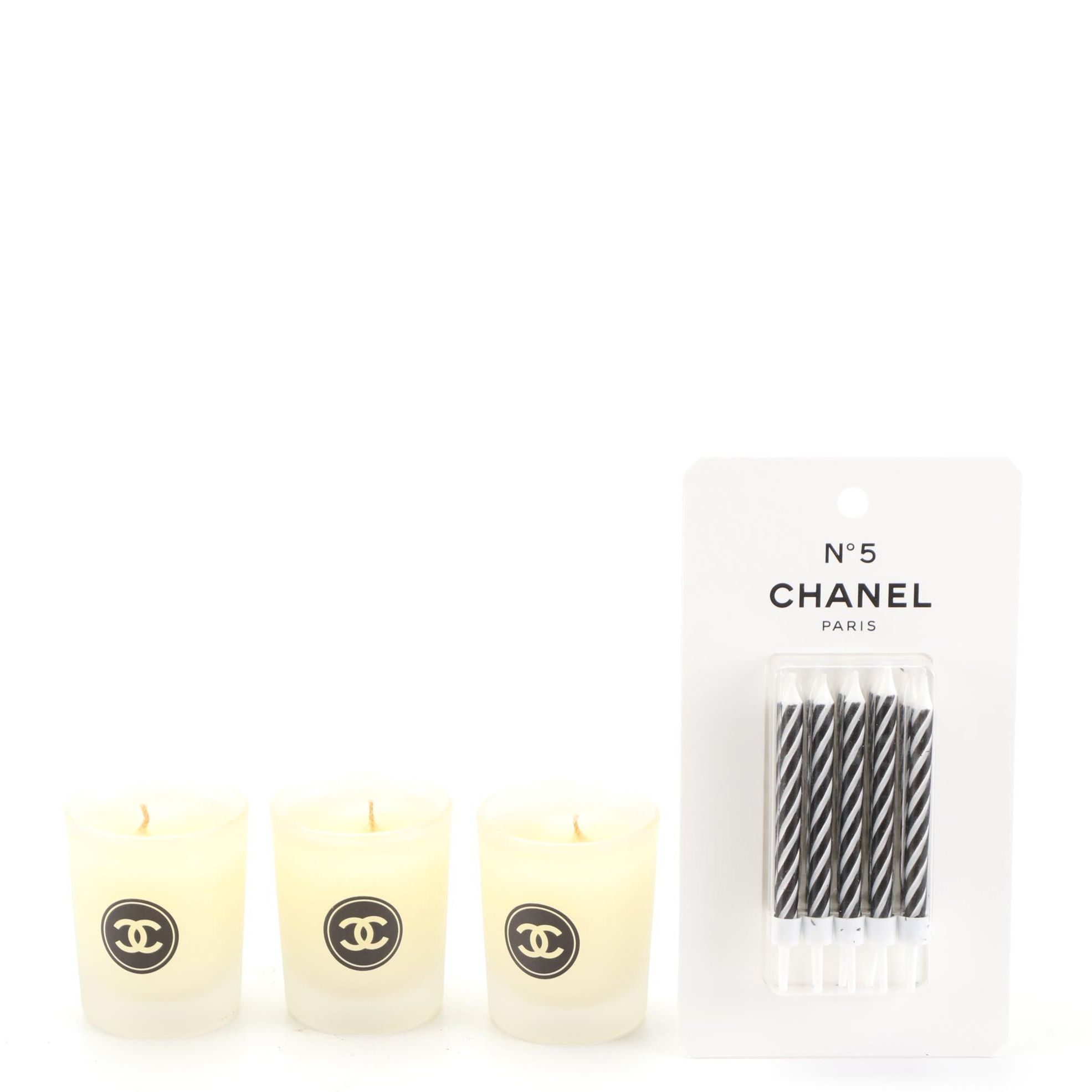 Chanel Scented and Birthday Candles