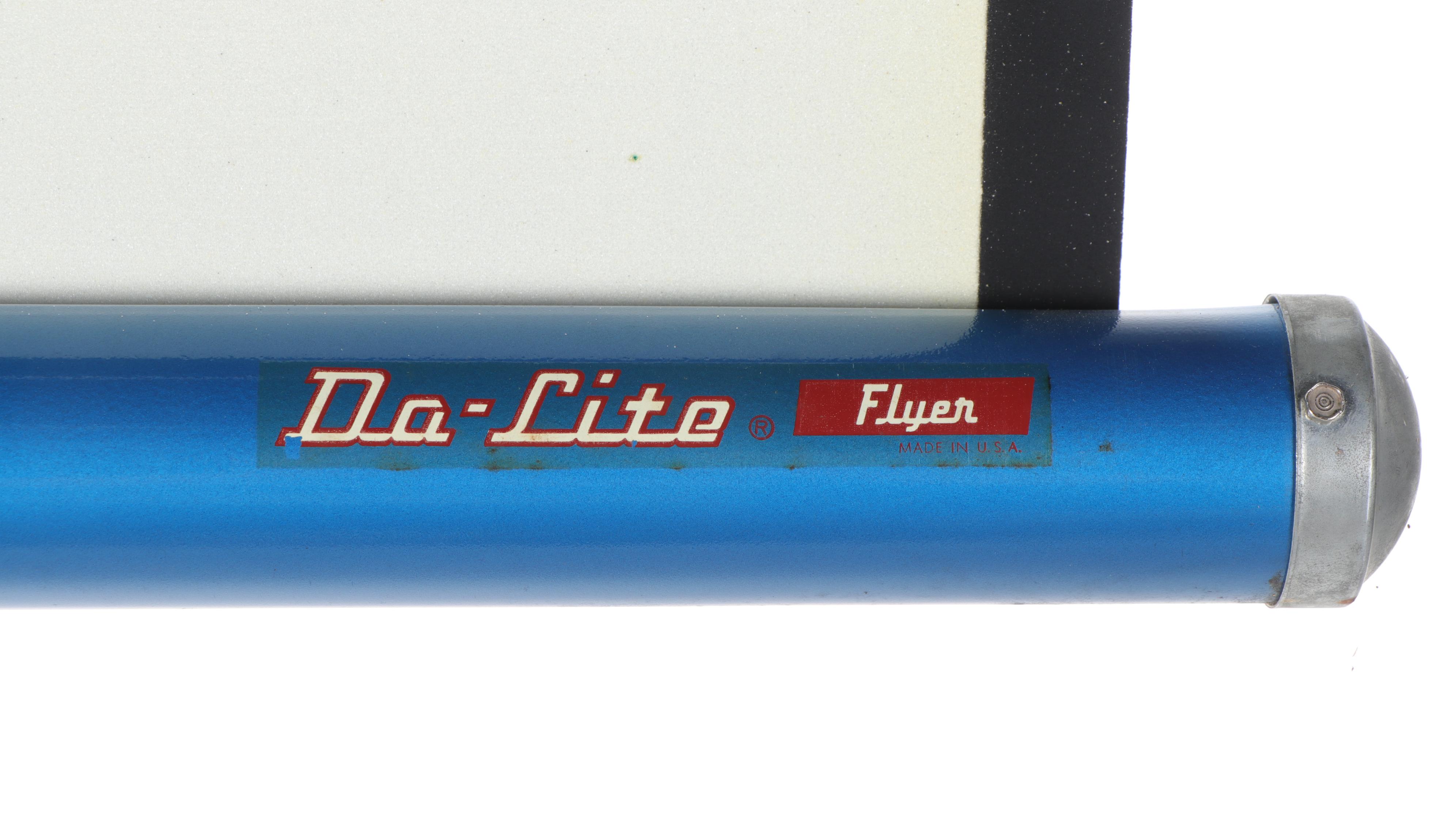 Keystone K-511 Automatic Slide Projector, Da-Lite Projection Screen and Storage