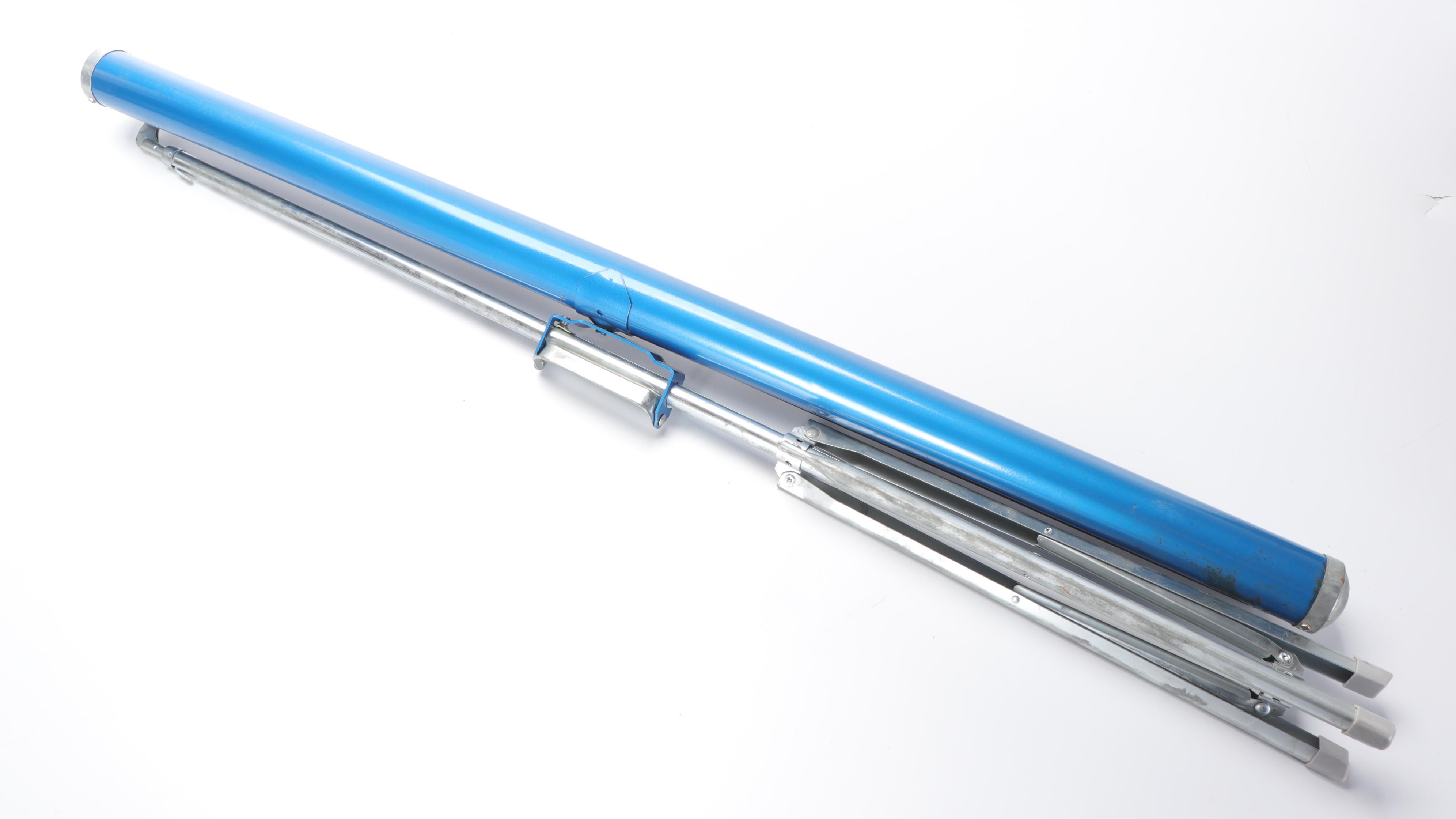 Keystone K-511 Automatic Slide Projector, Da-Lite Projection Screen and Storage