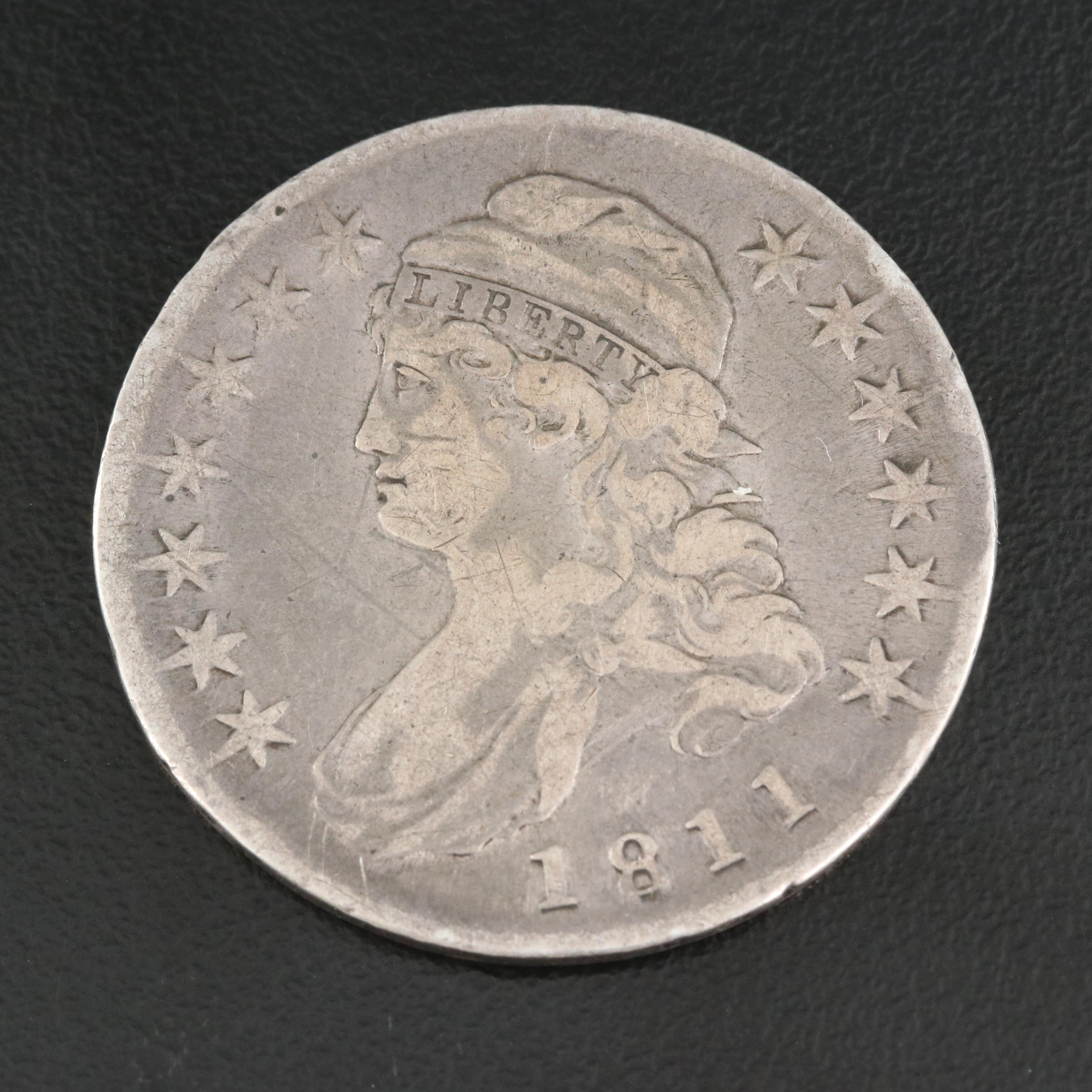 1811 Capped Bust Silver Half Dollar