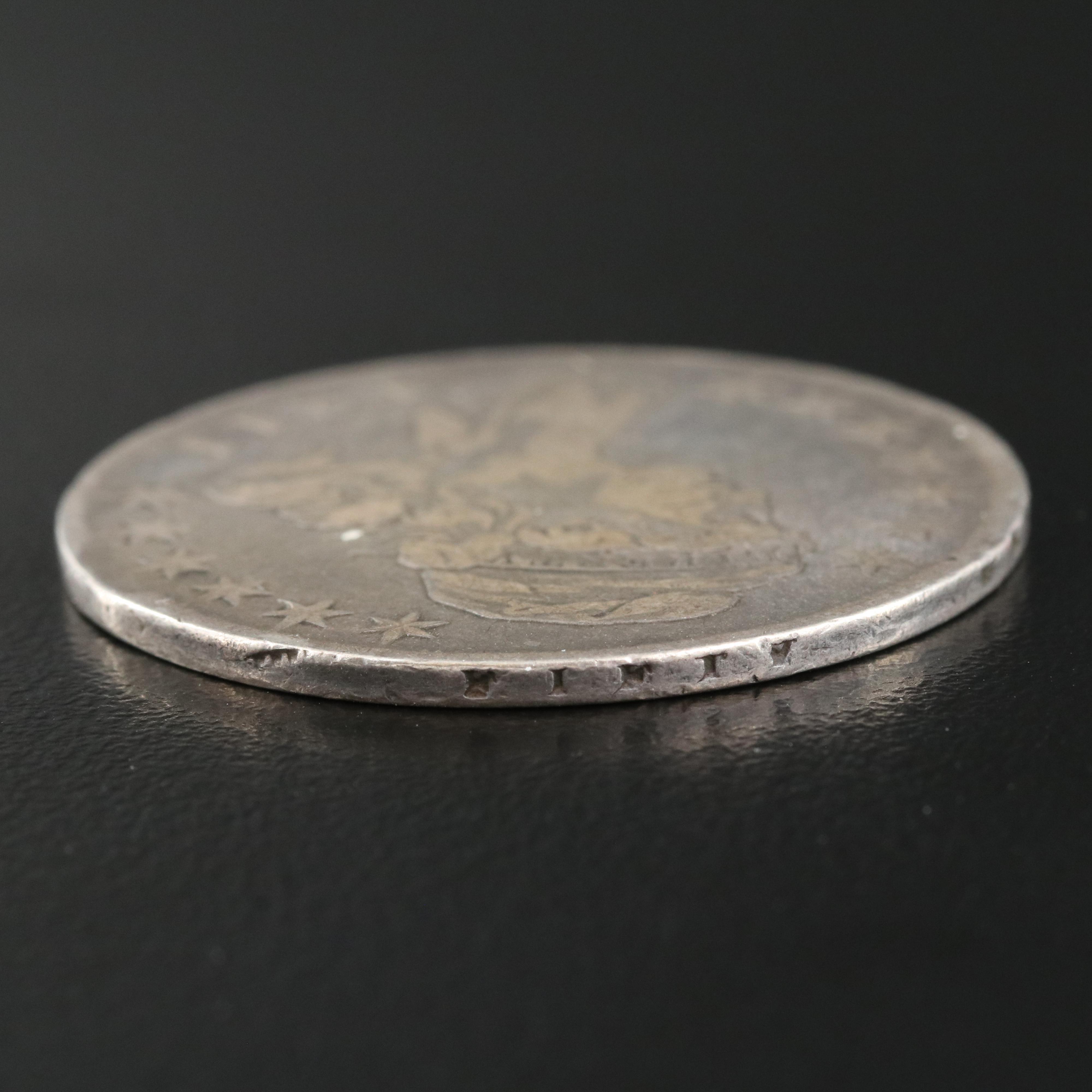 1811 Capped Bust Silver Half Dollar