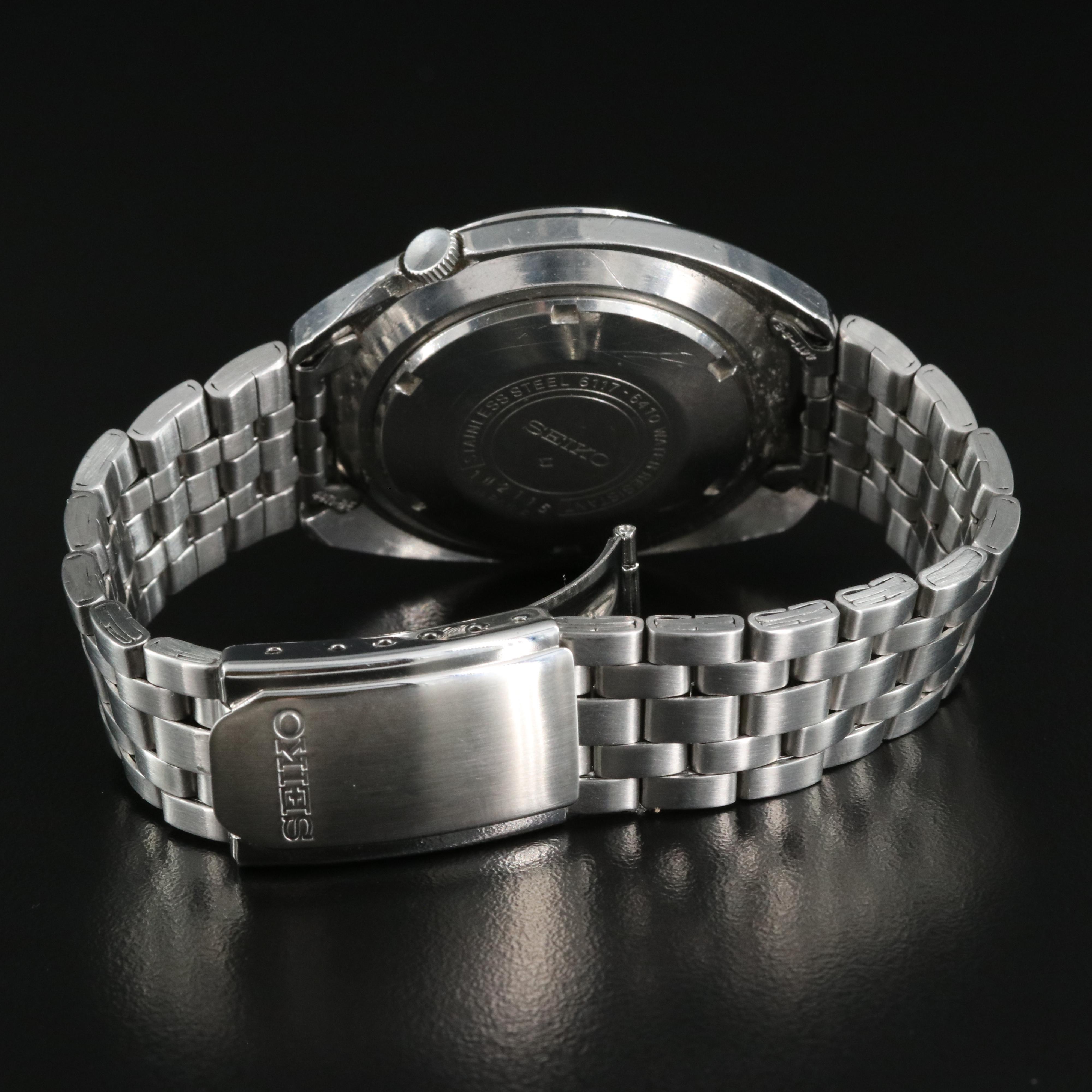 Vintage Seiko Navigator Timer Watch