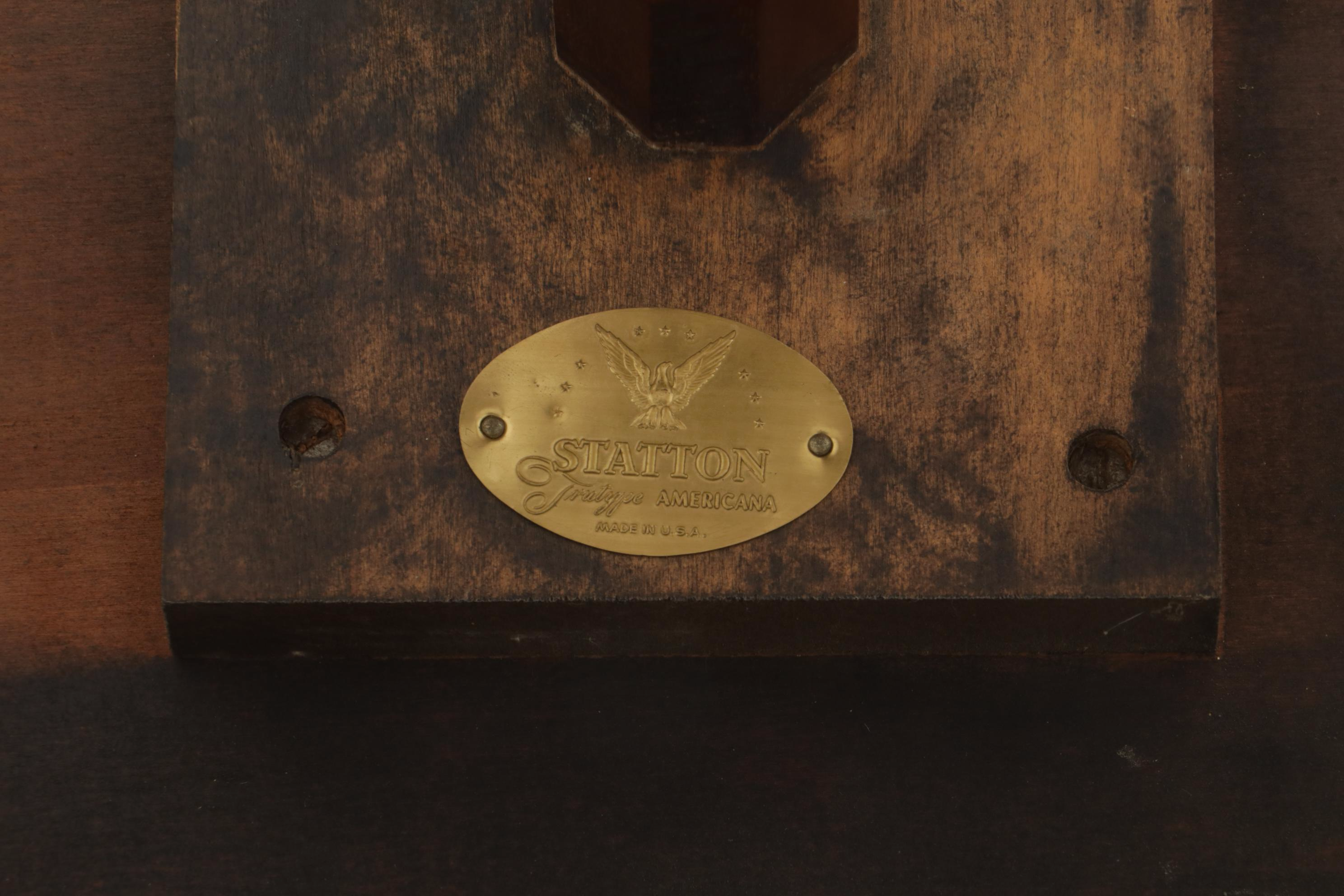 Statton Mid Century Modern Cherry Seven-Piece Dining Set