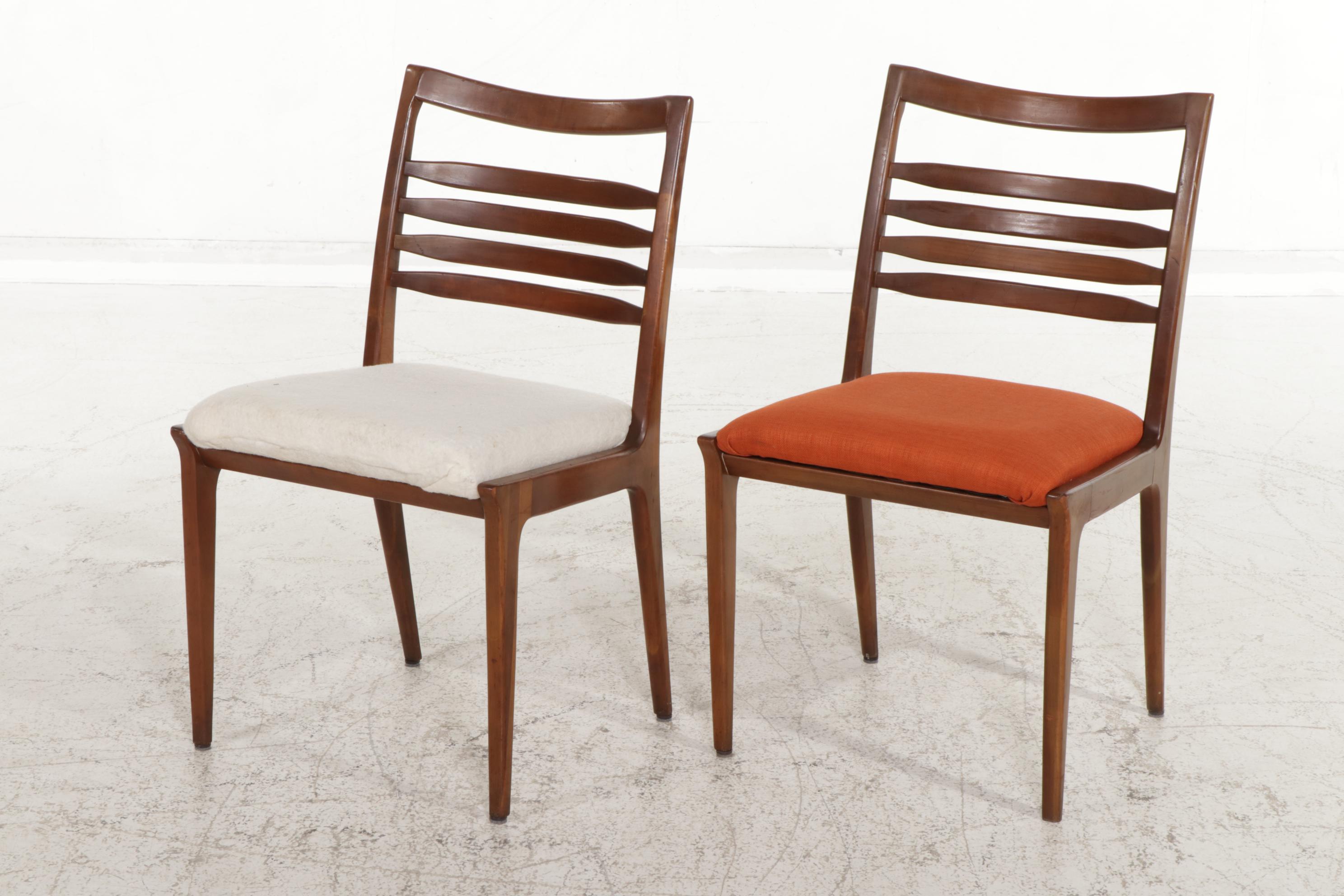 Statton Mid Century Modern Cherry Seven-Piece Dining Set