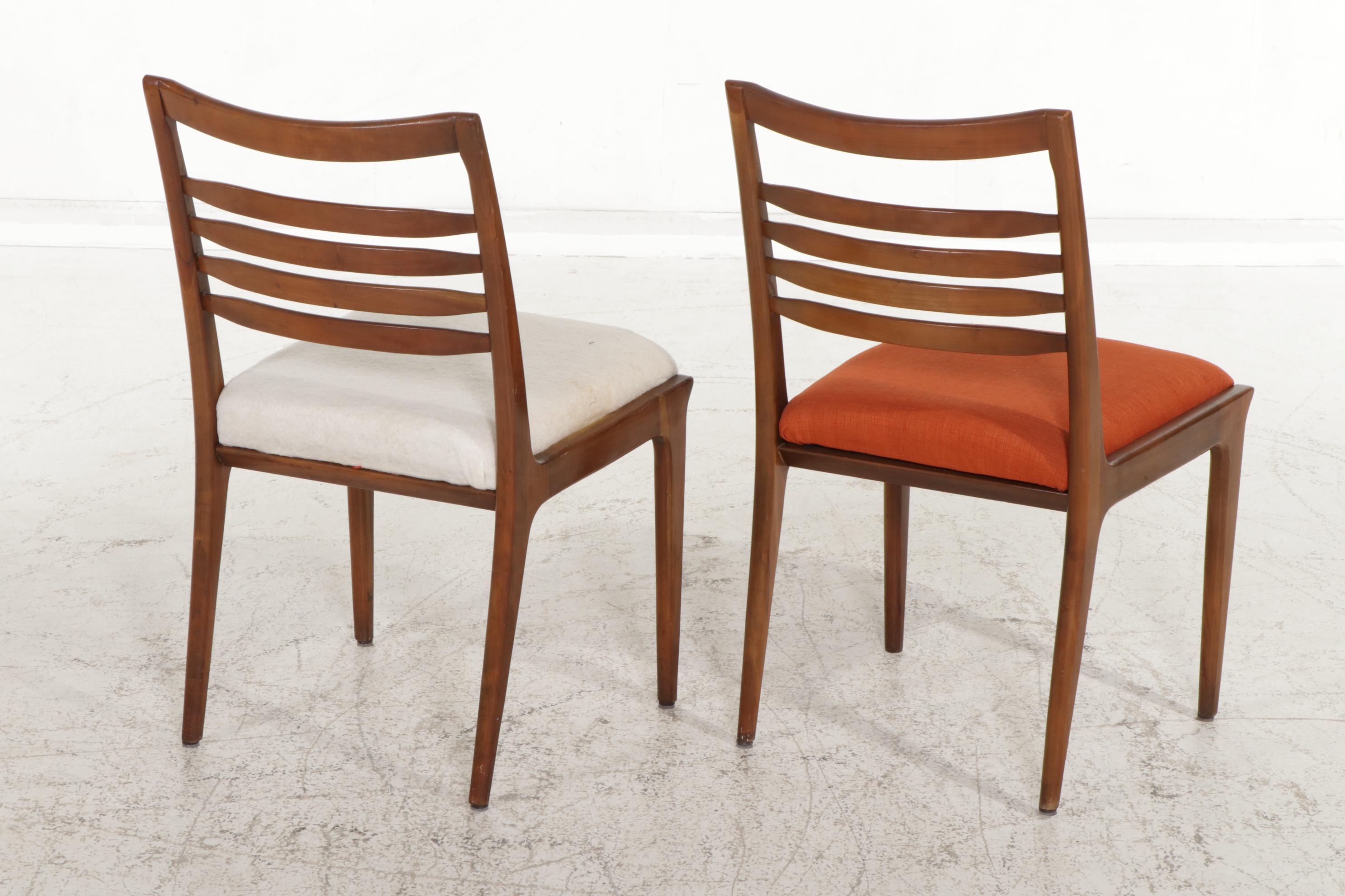 Statton Mid Century Modern Cherry Seven-Piece Dining Set