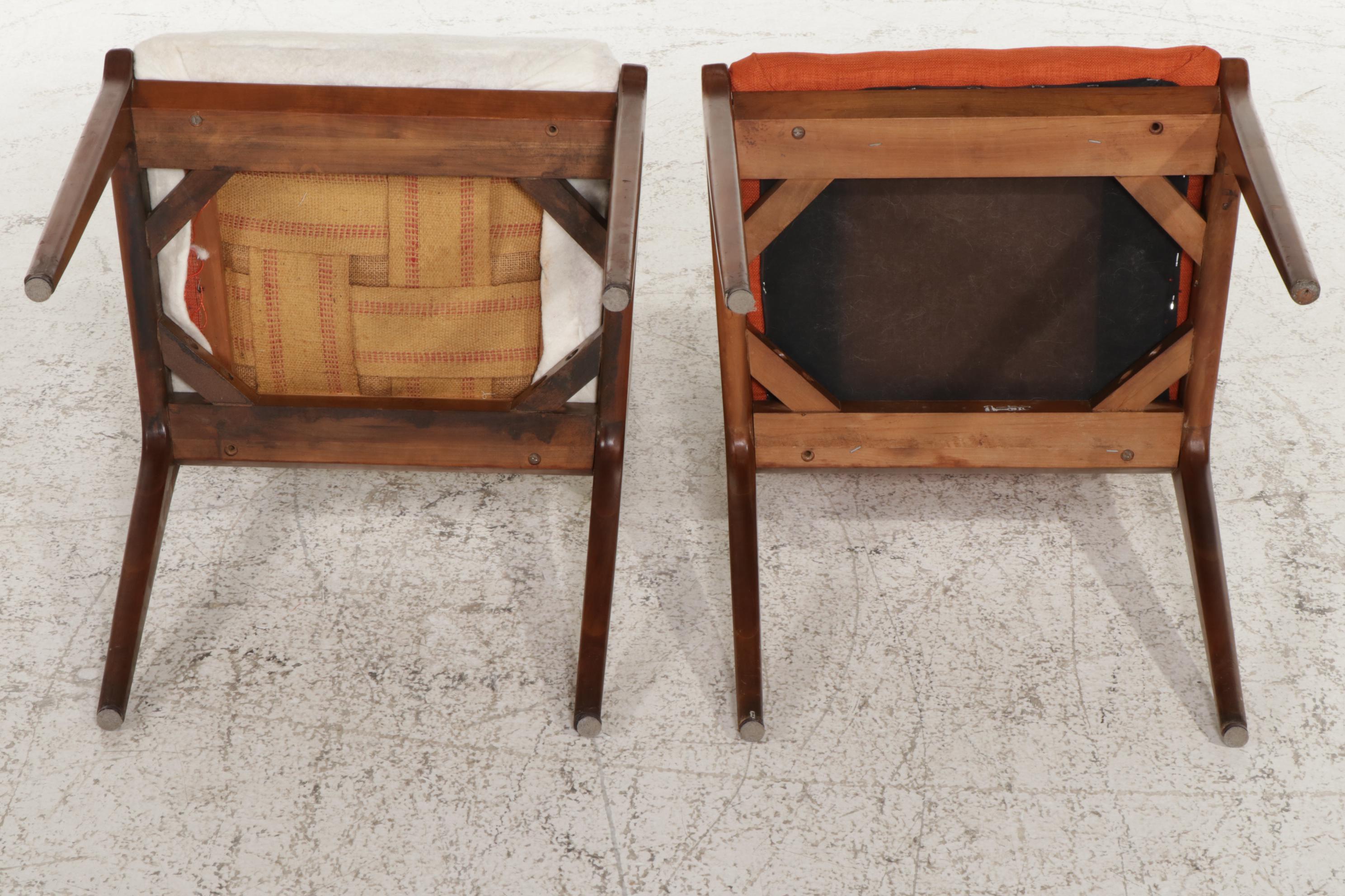 Statton Mid Century Modern Cherry Seven-Piece Dining Set