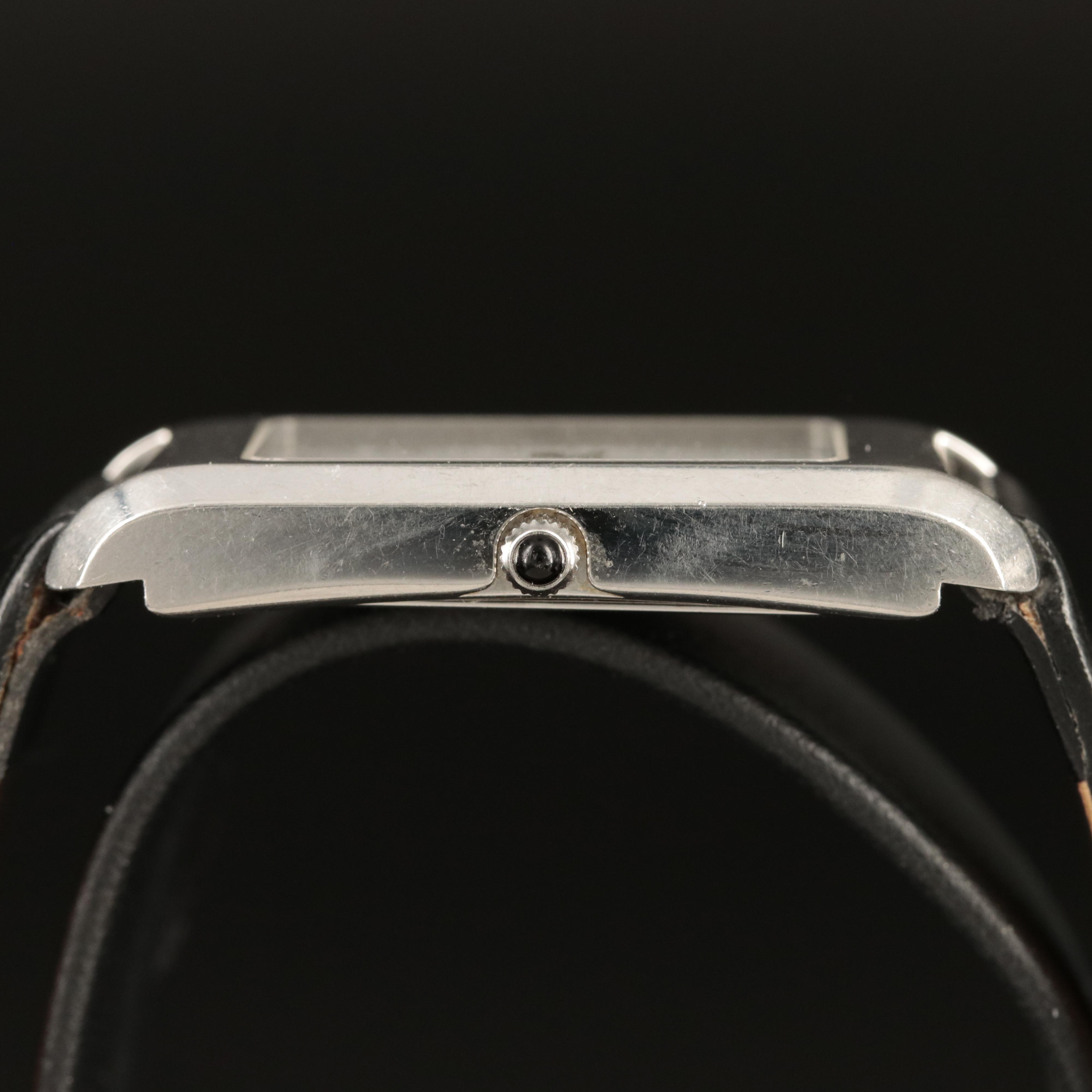 Tiffany & Co. Tank-Style Stainless Steel Watch