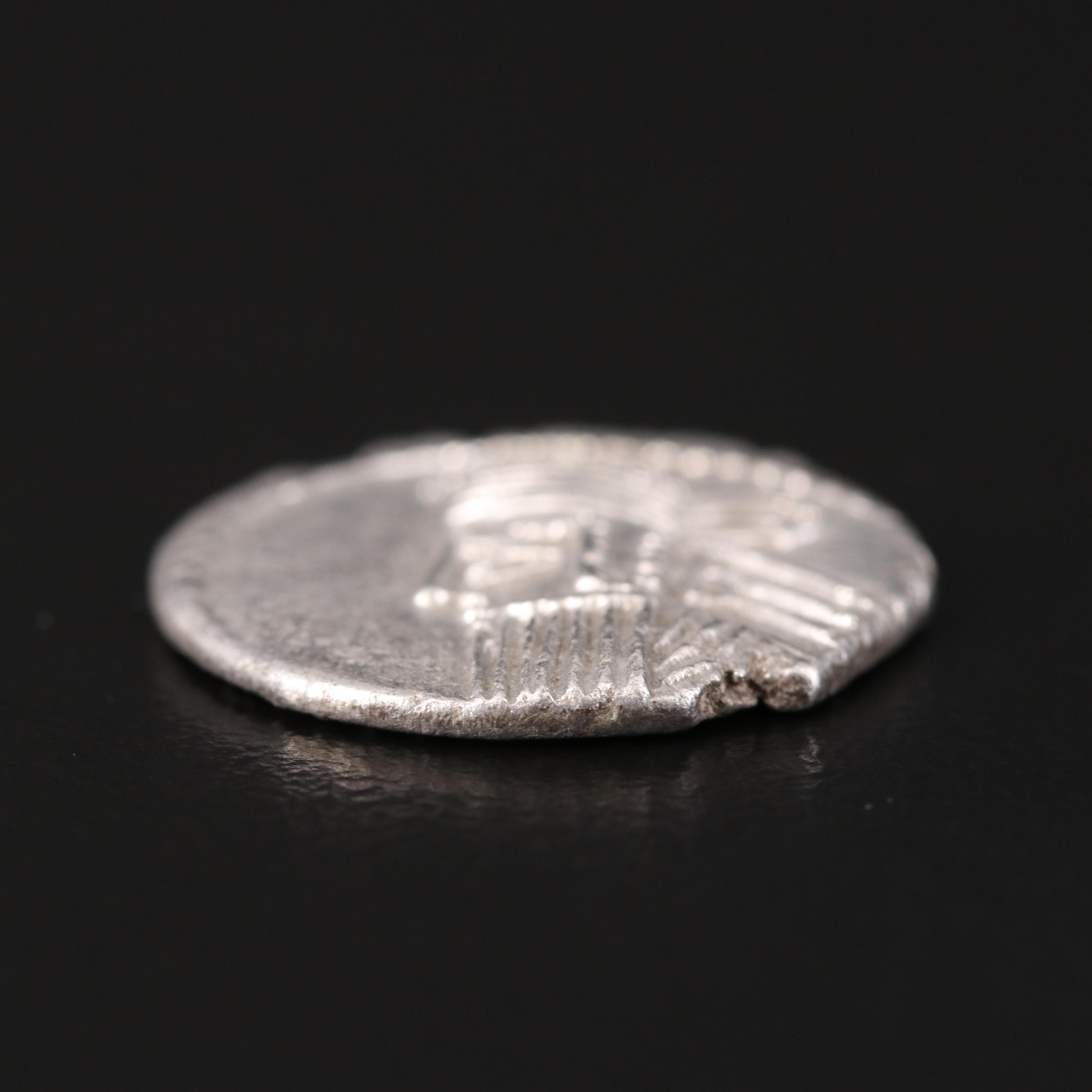 Ancient Parthian AR Drachm of Vologases IV, ca. 150 AD