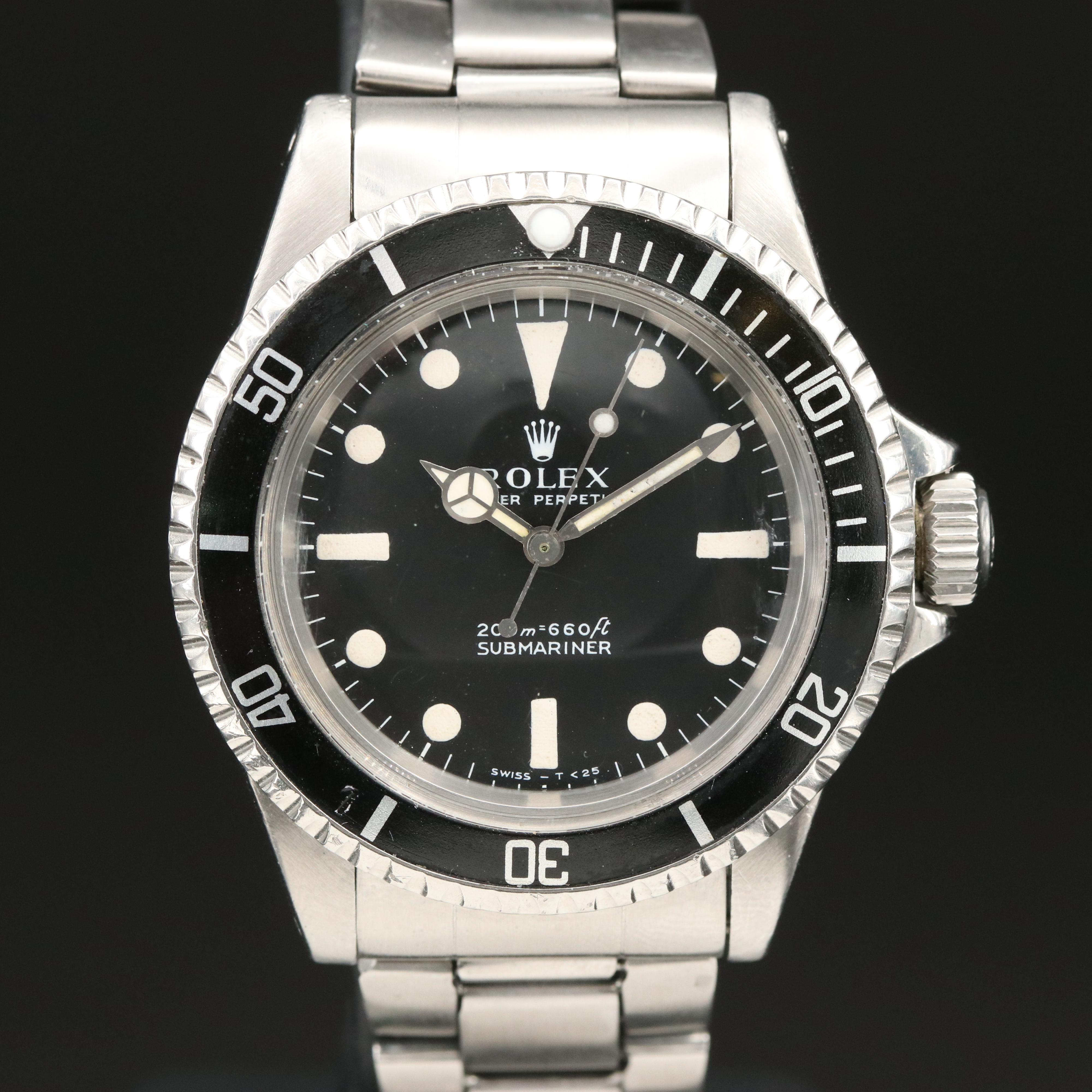 Vintage Rolex Oyster Perpetual Submariner Watch