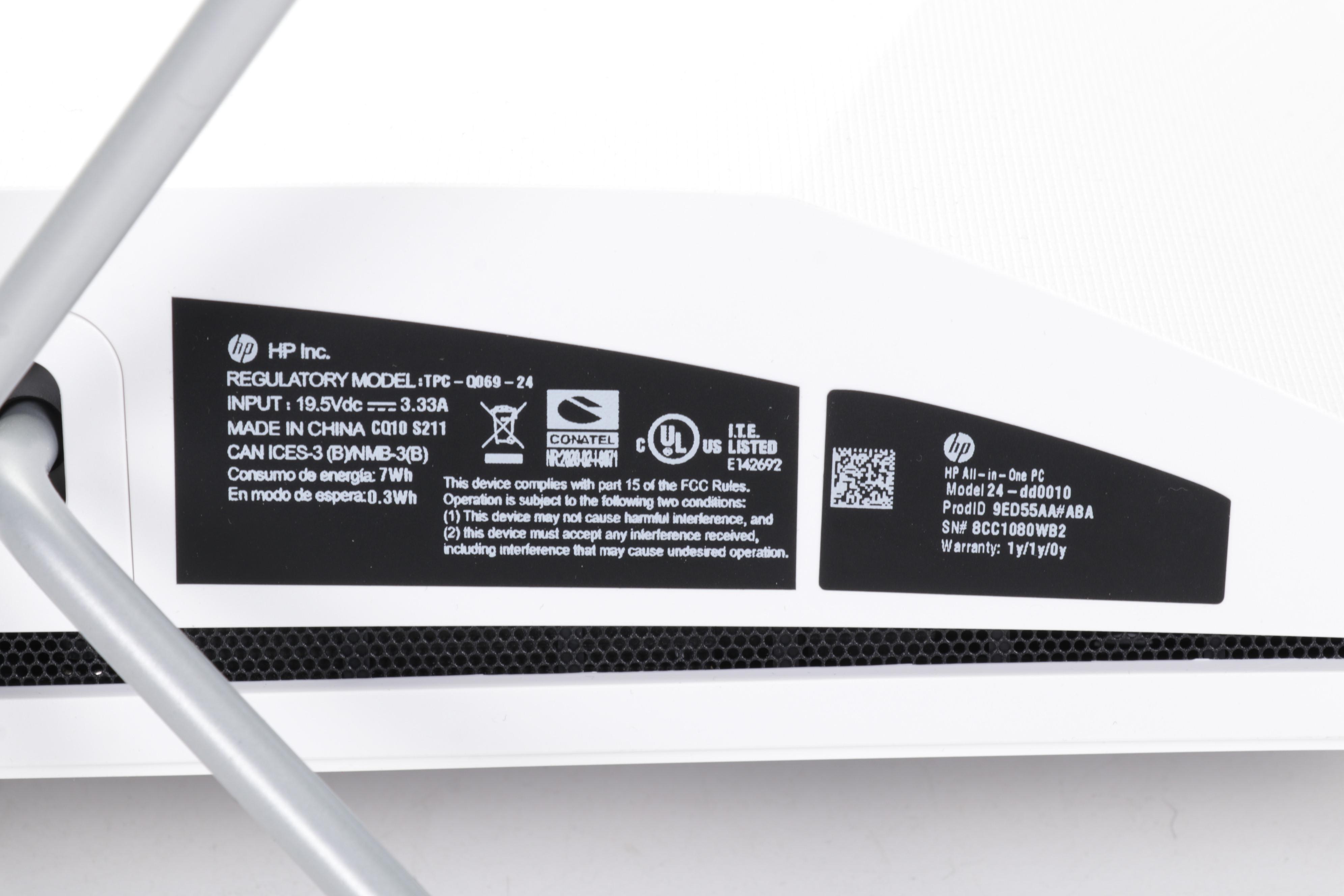 HP All-In-One PC With Deskjet 1010 Printer, Keyboard and Mouse