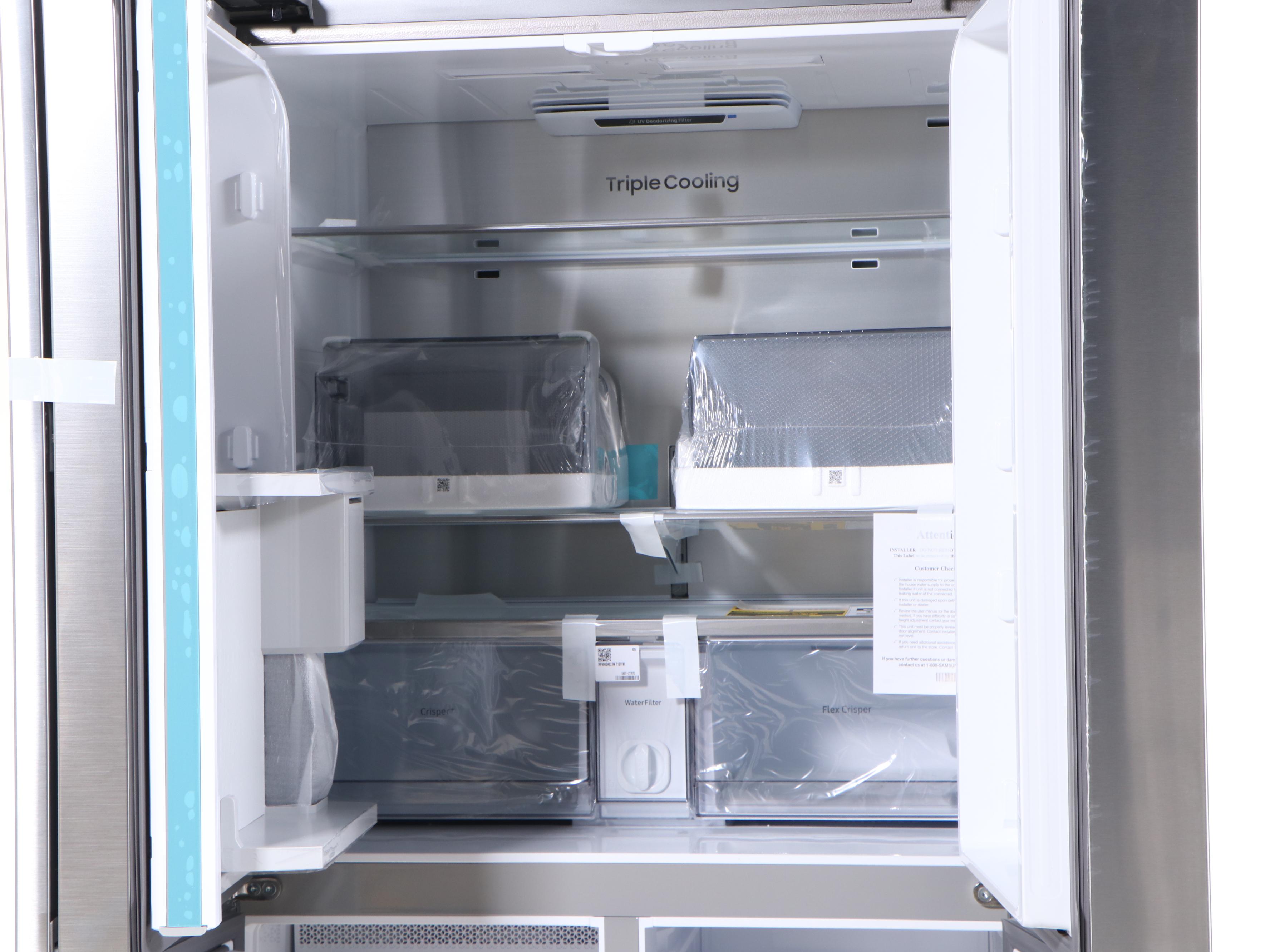 Samsung 23 Cu. Ft. Stainless Steel Smart Counter Depth Four-Door Refrigerator