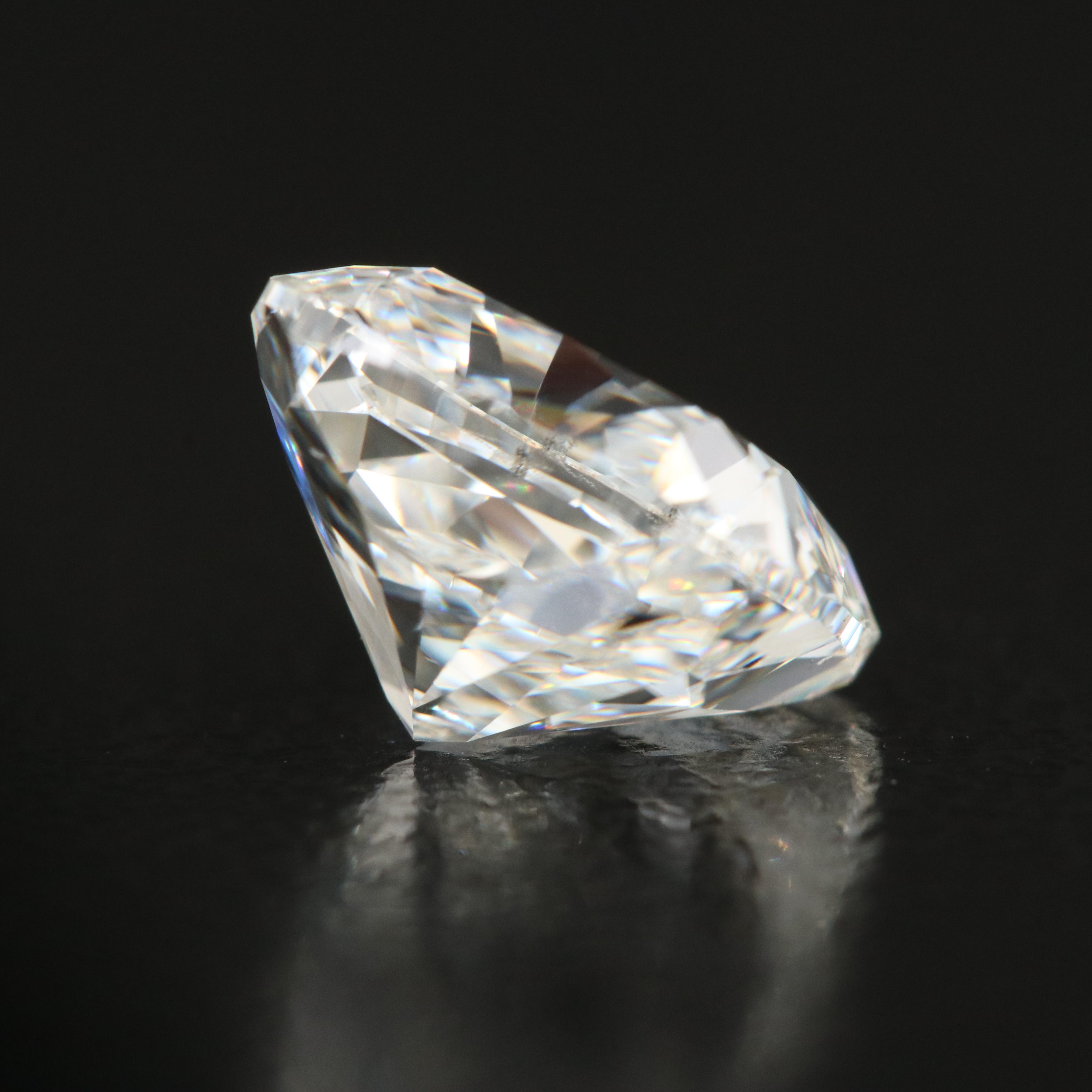 Loose 3.00 CT Lab Grown Diamond with IGI Report