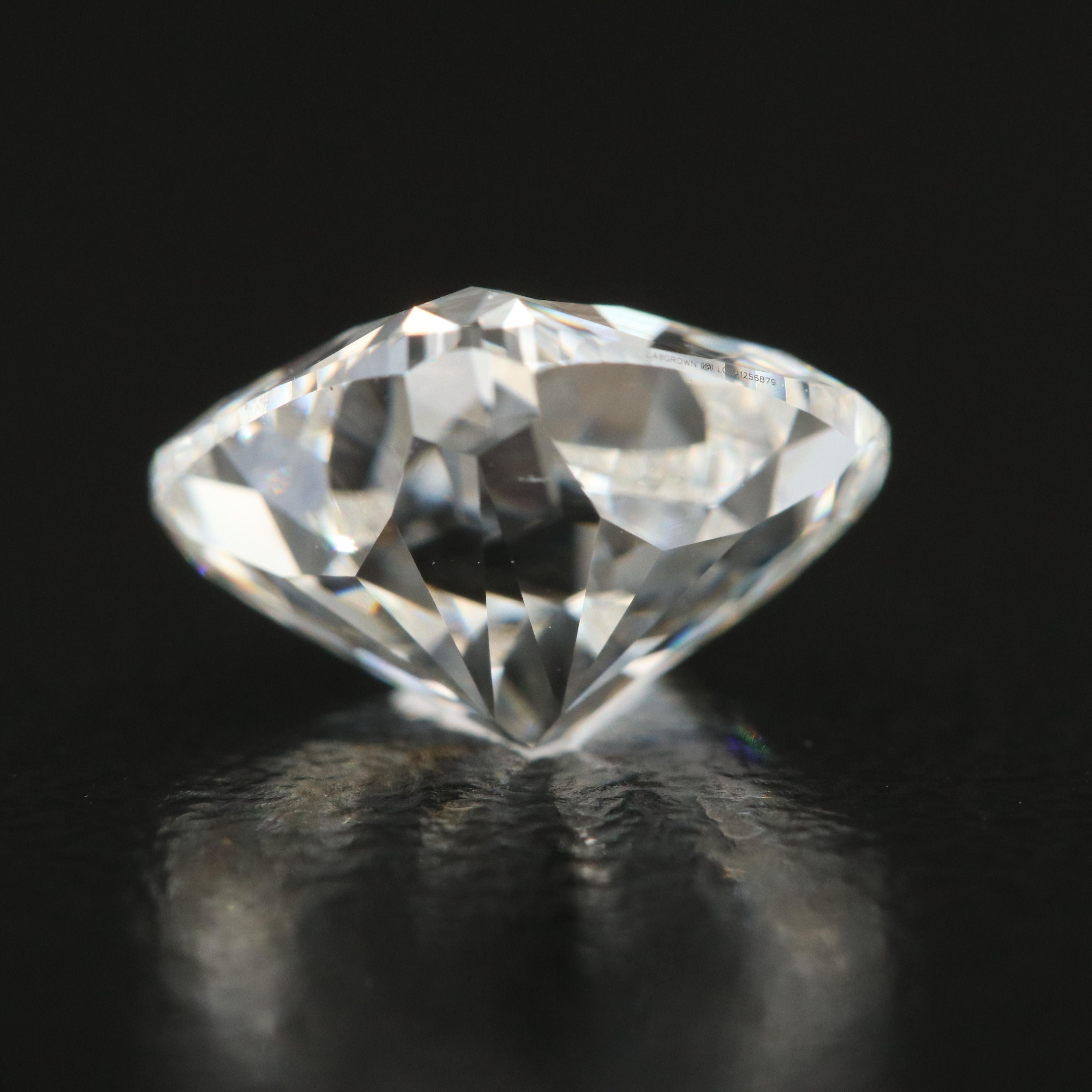 Loose 3.00 CT Lab Grown Diamond with IGI Report