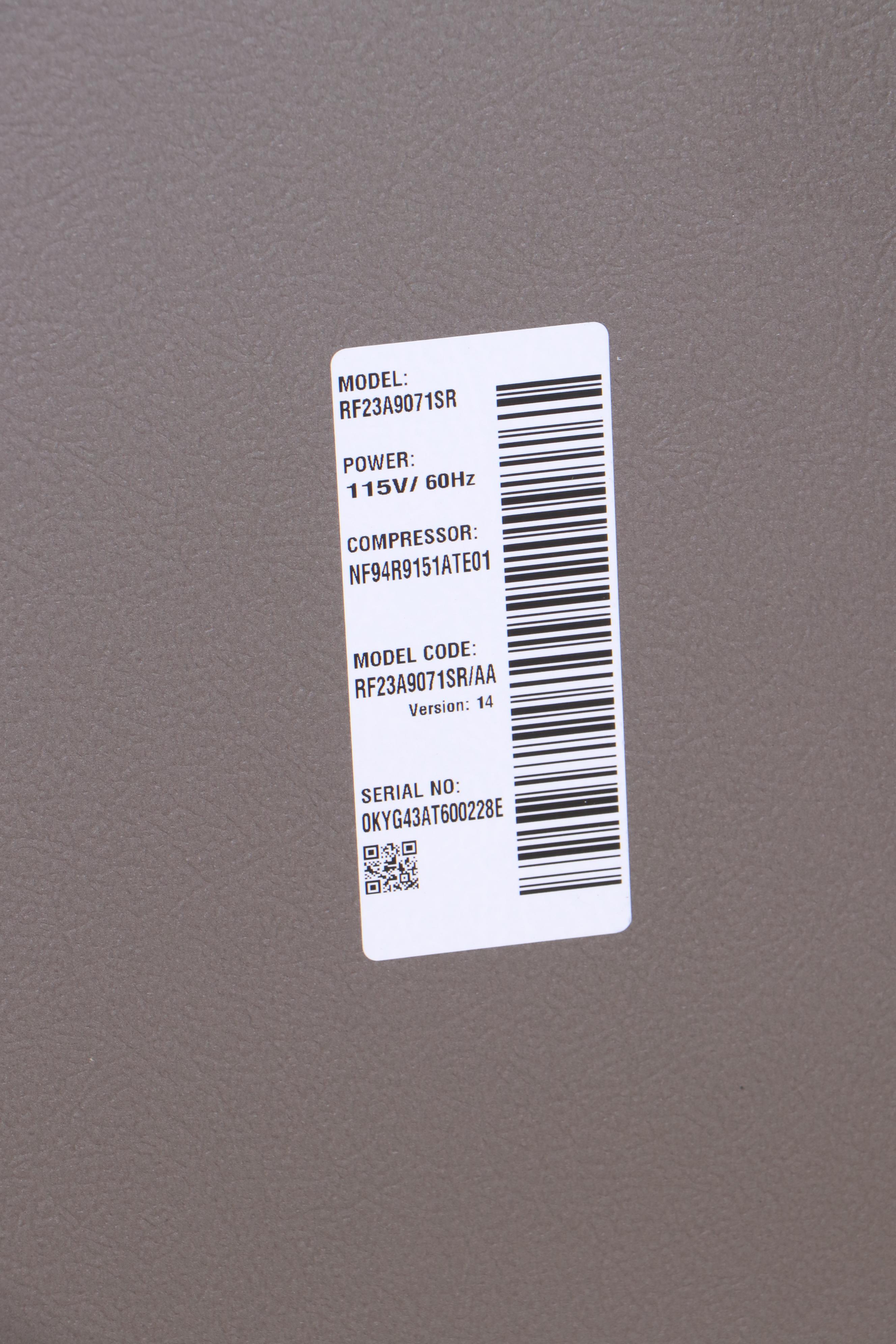 Samsung 23 Cu. Ft. Stainless Steel Smart Counter Depth Four-Door Refrigerator