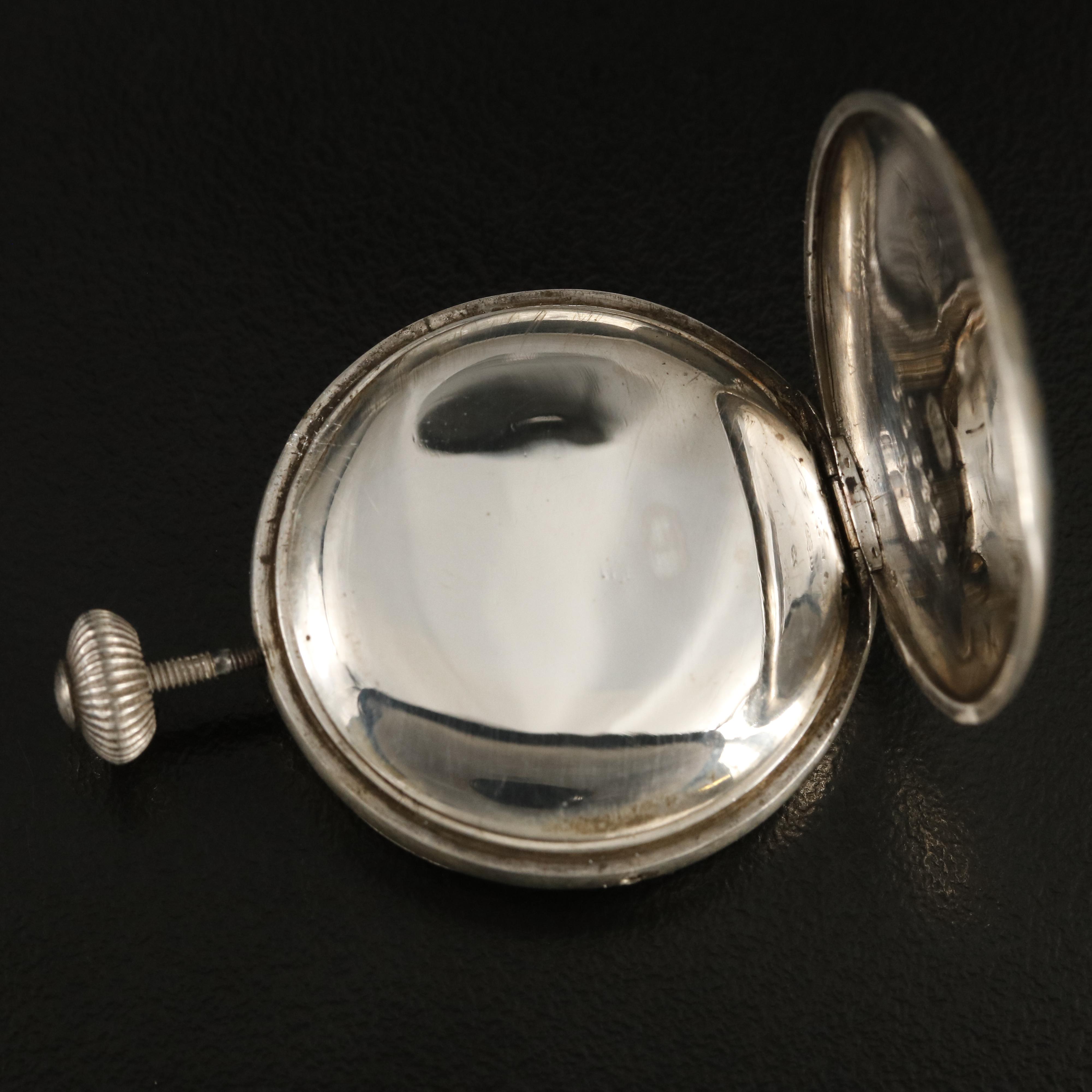 Vintage Rolex Rebberg Sterling Silver Customized Watch