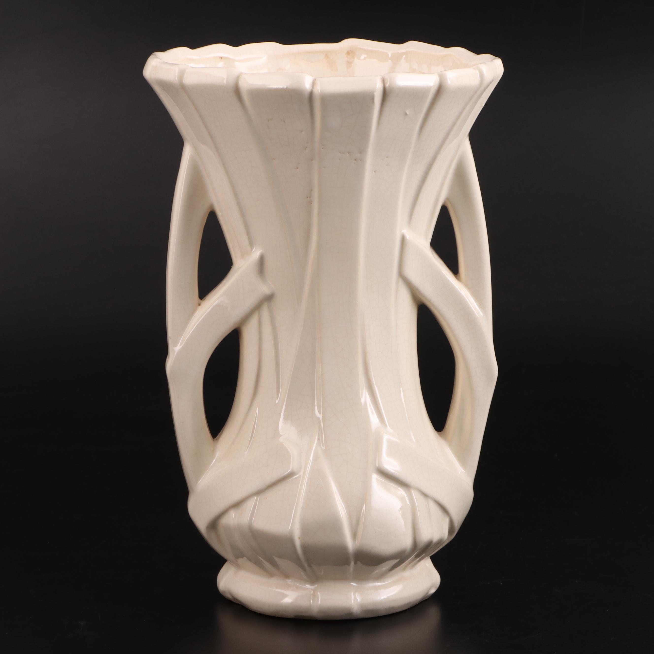 McCoy and Other American Art Pottery Vases and Planters, Mid-20th Century