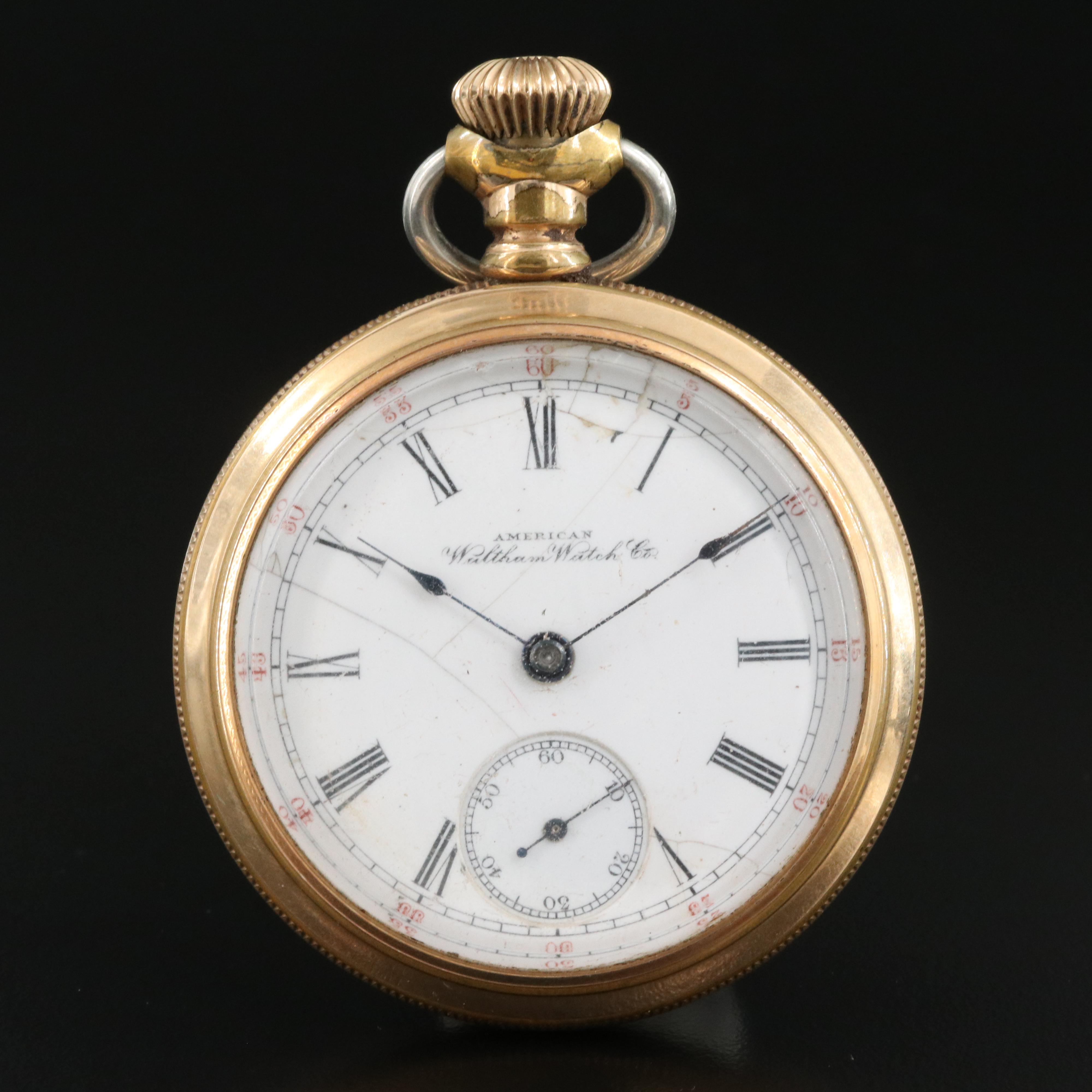 1896 Waltham Open Face Pocket Watch
