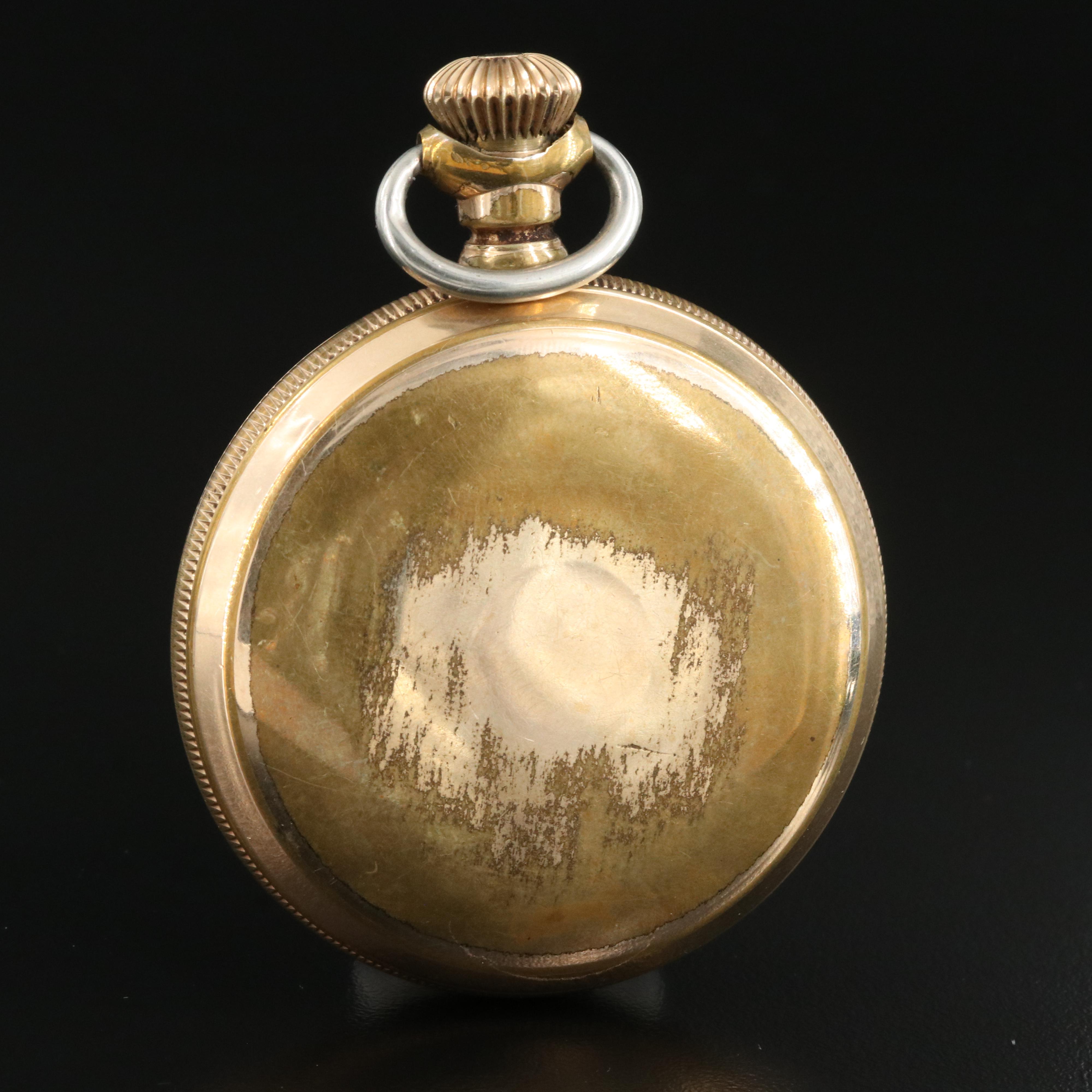 1896 Waltham Open Face Pocket Watch