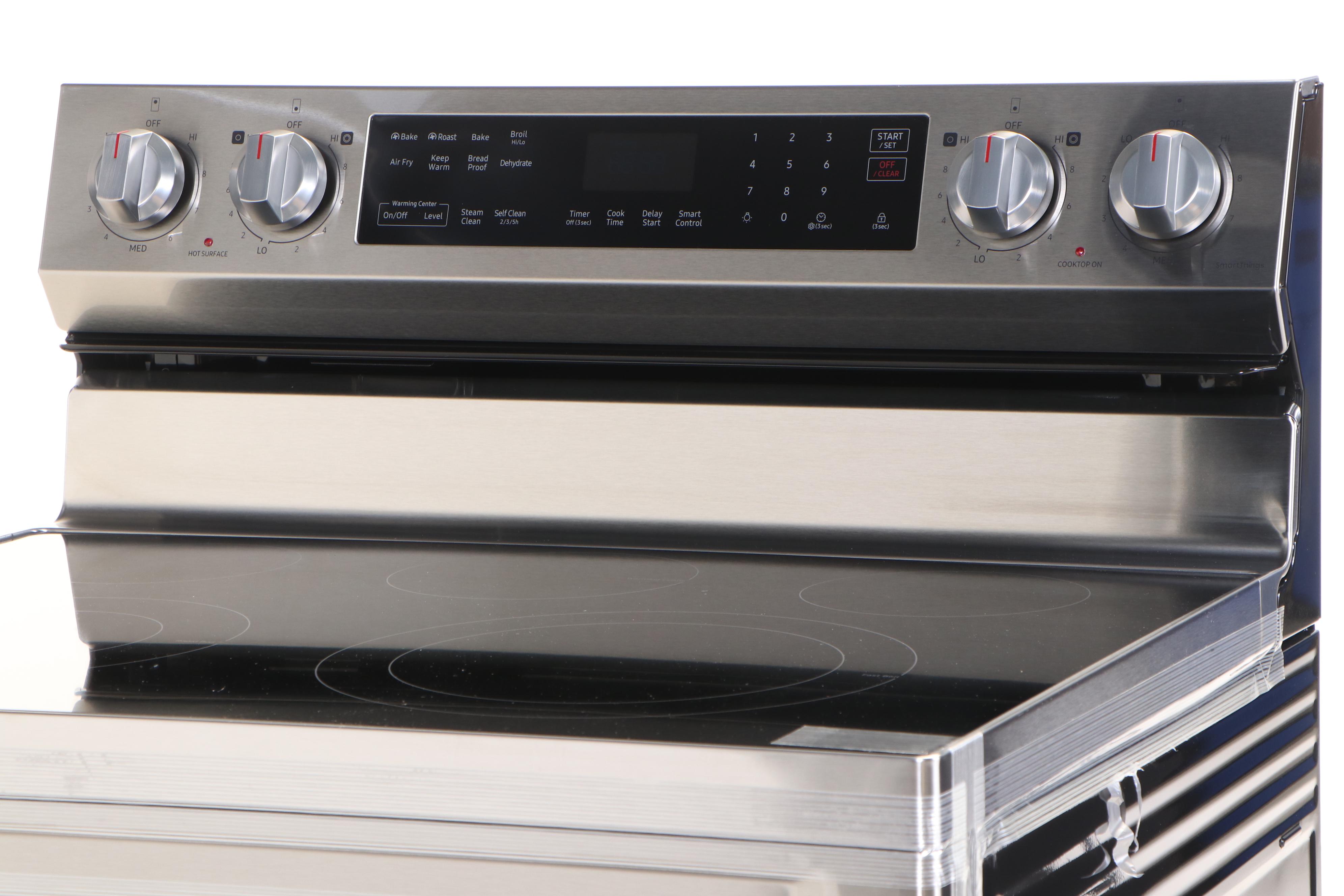 Samsung 6.3 Cu. Ft. Stainless Steel Smart Freestanding Electric Range