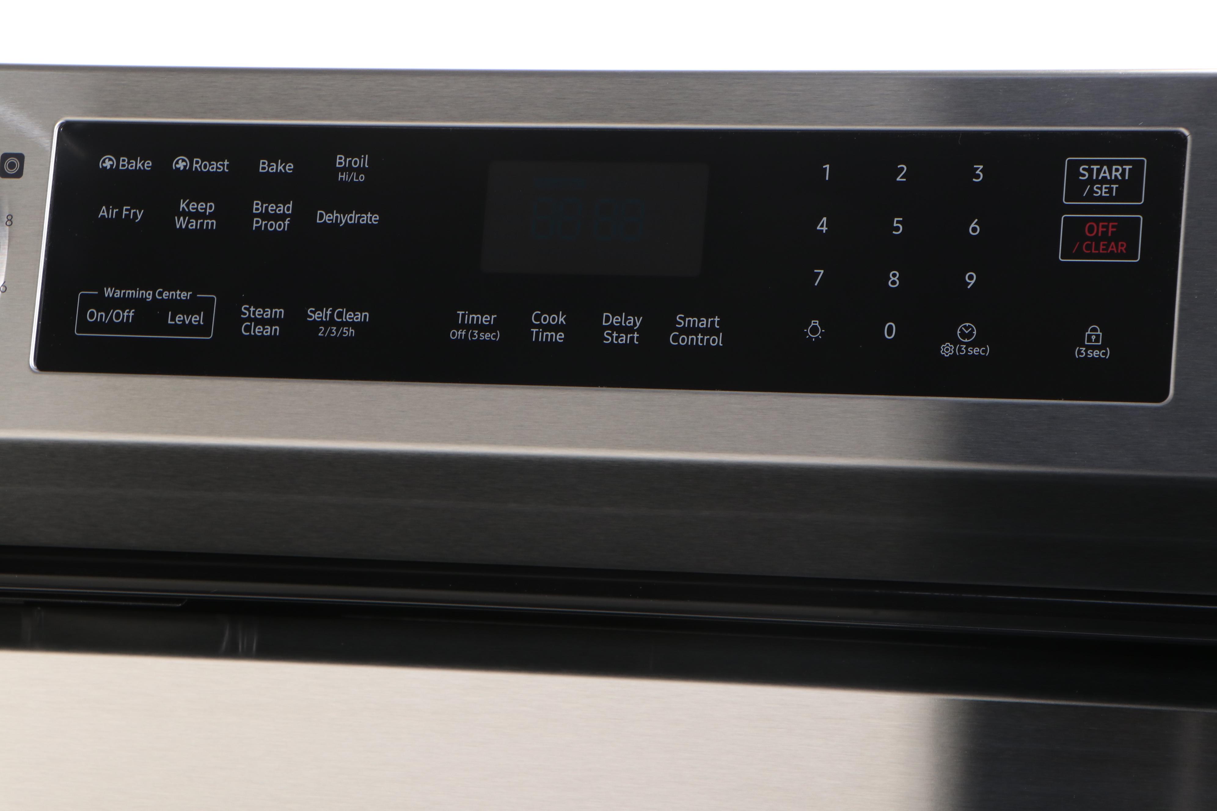 Samsung 6.3 Cu. Ft. Stainless Steel Smart Freestanding Electric Range