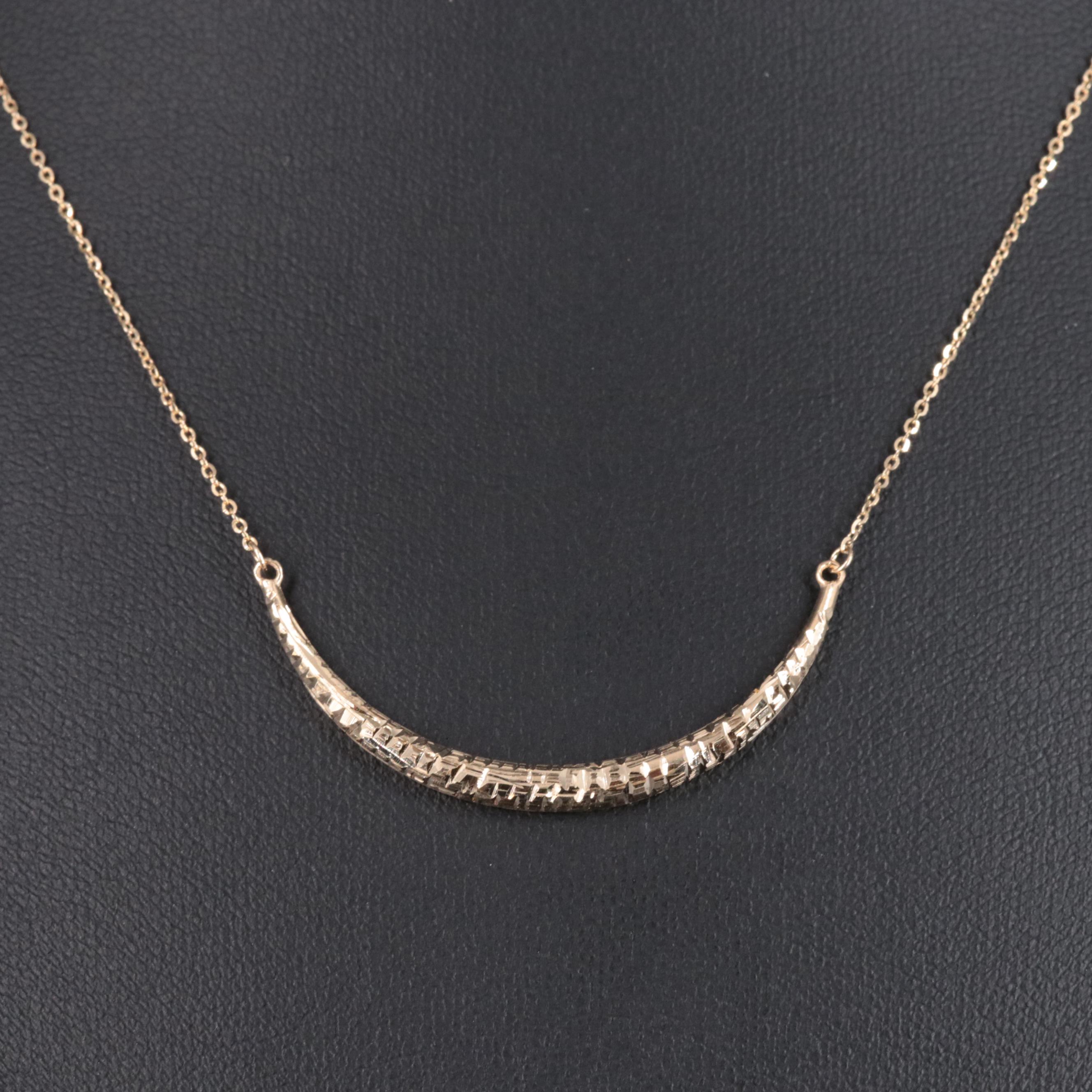 14K Cable Chain Necklace