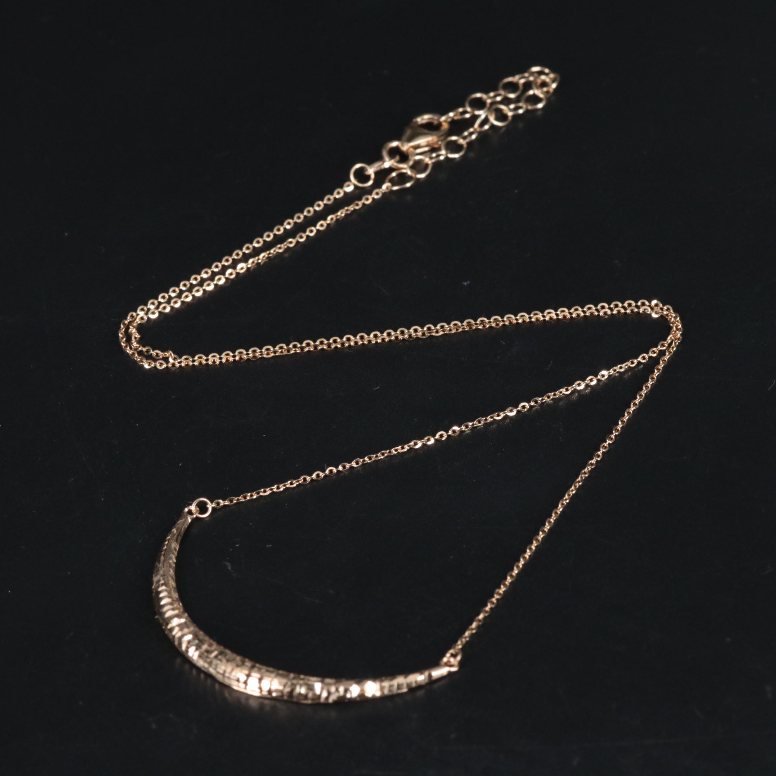 14K Cable Chain Necklace